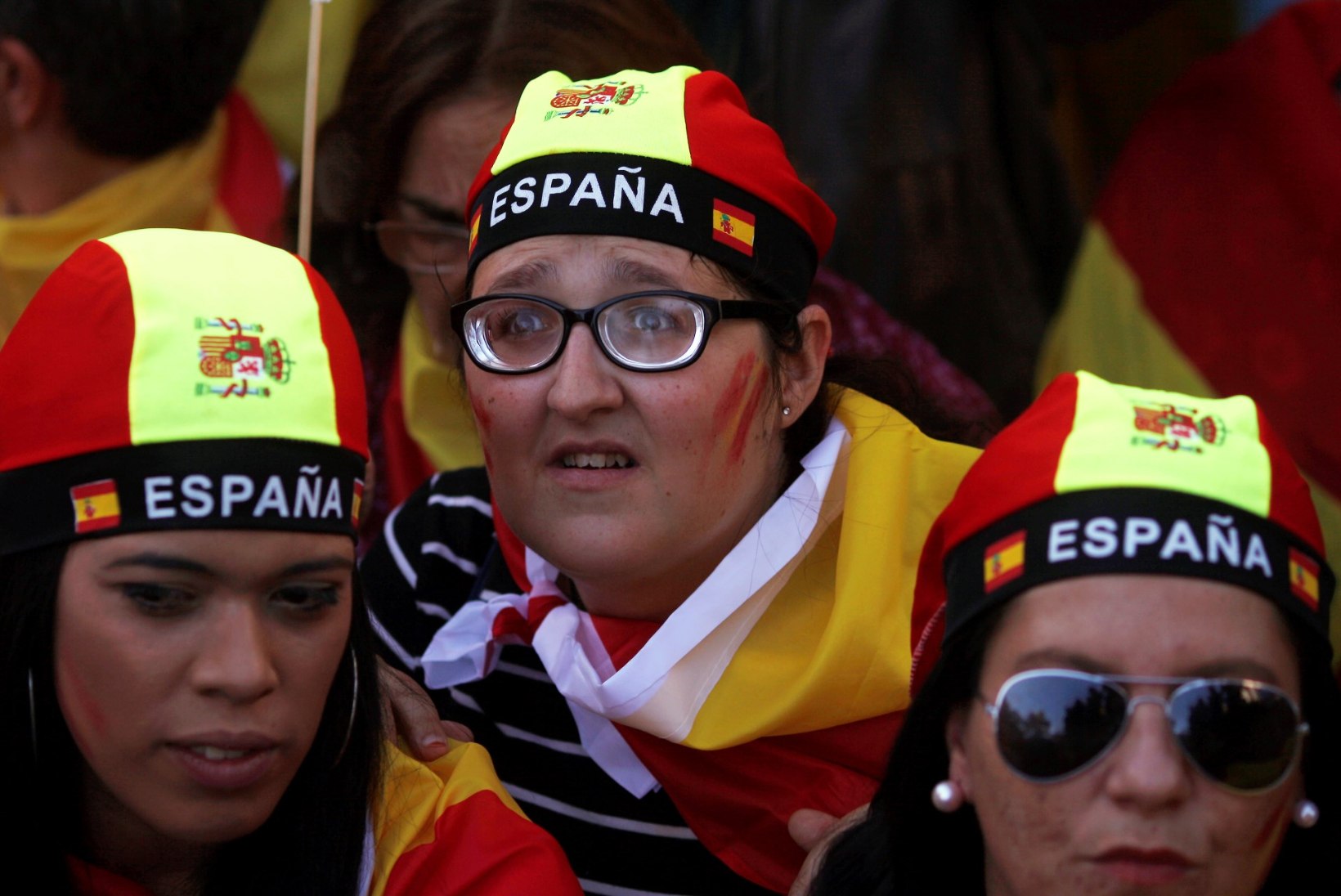 FOTOD JA TV3 VIDEO | Barcelonas nõudsid sajad tuhanded Hispaania ühtsuse hoidmist