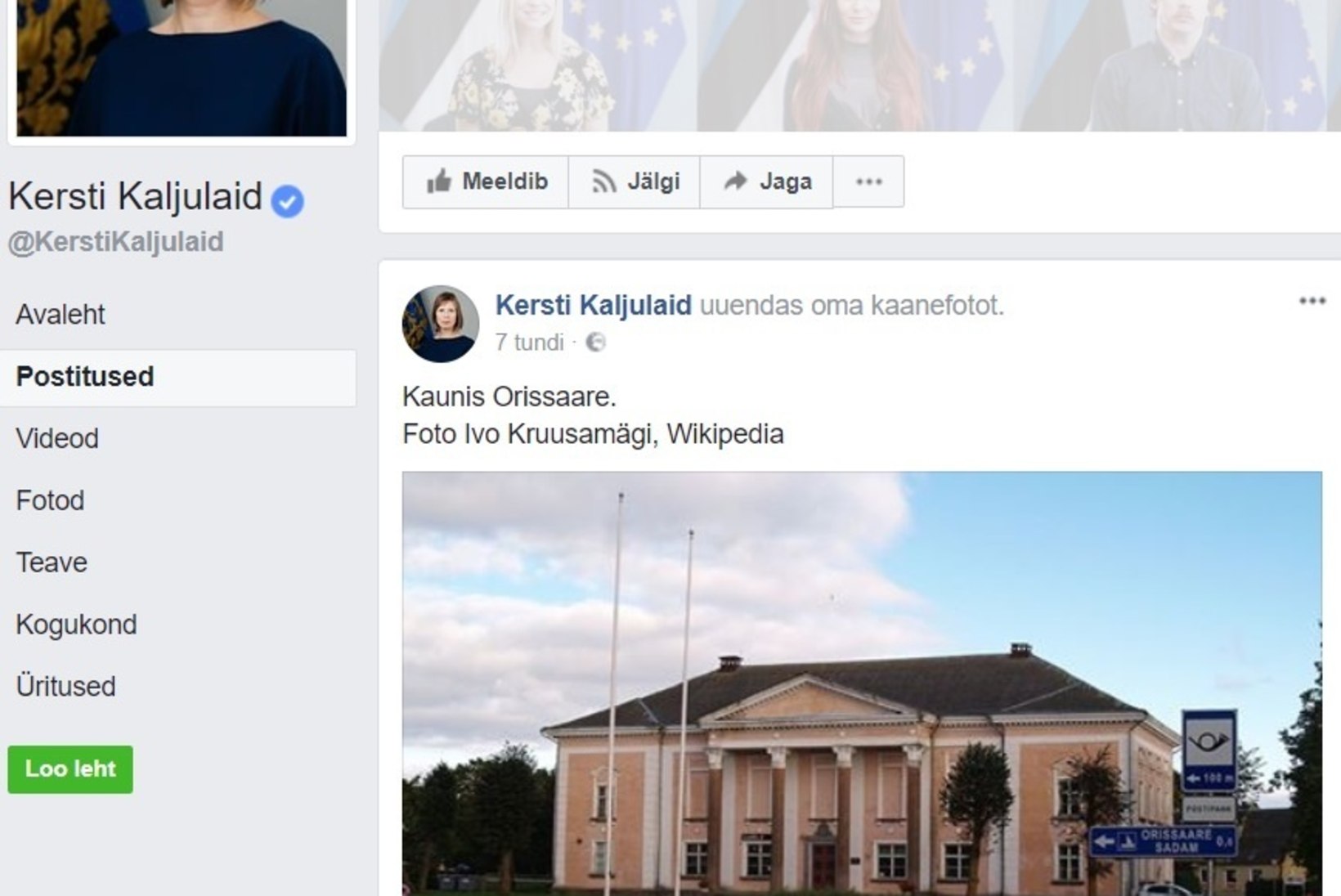 VÕRNO PRUUKIS SUUD: president Kaljulaid tuli praamil vastu kui Orissaare seeneline!