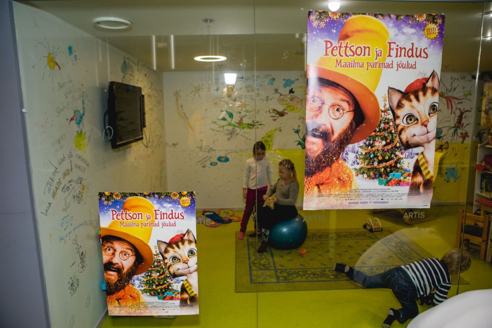 PILDID | Kinos Artis esilinastus perefilm „Pettson ja Findus. Maailma parimad jõulud“