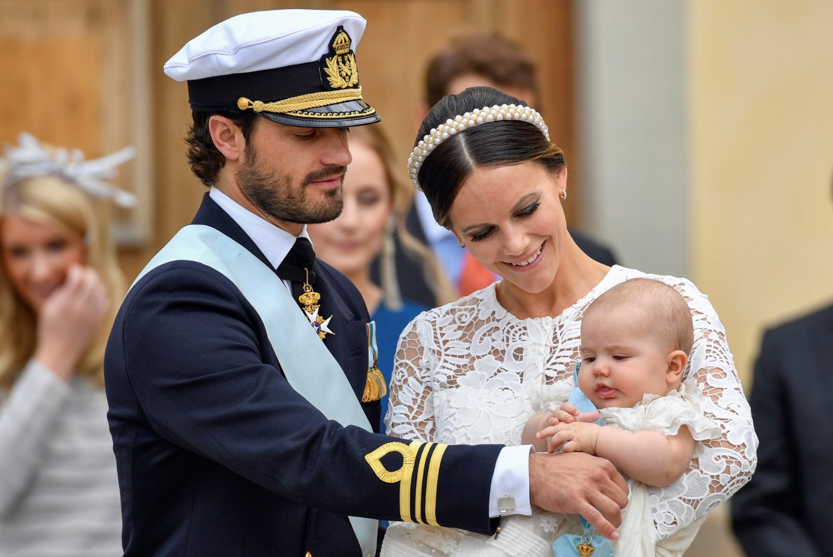 Täna ristiti Stockholmis Rootsi kuningliku pere noorim liige prints Gabriel
