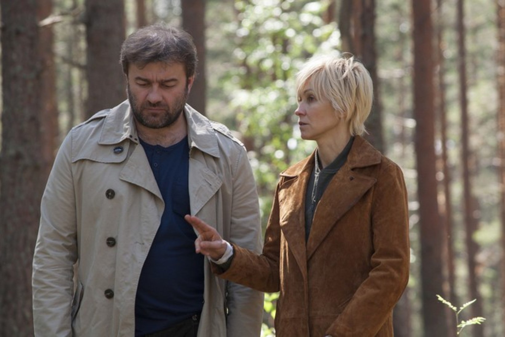 Vene ja Eesti piiril filmitud seriaalist „Sild“ avaldati esimesed kaadrid