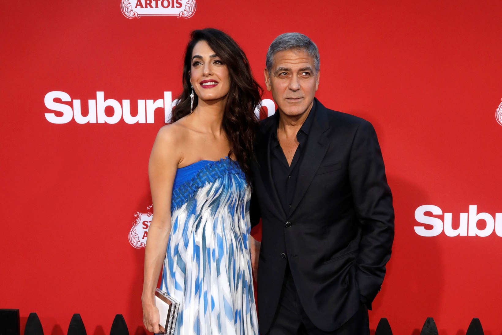 George Clooney kaksikud jäid esmakordselt kaamera ette