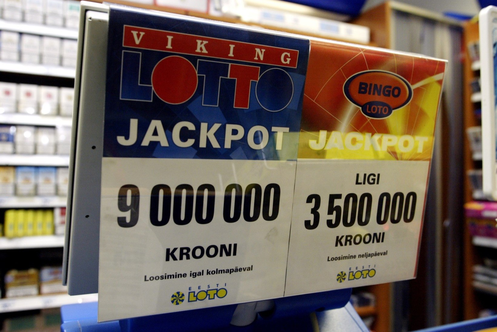 Bingo loto jackpoti 383 588 € võitis noor pereisa 