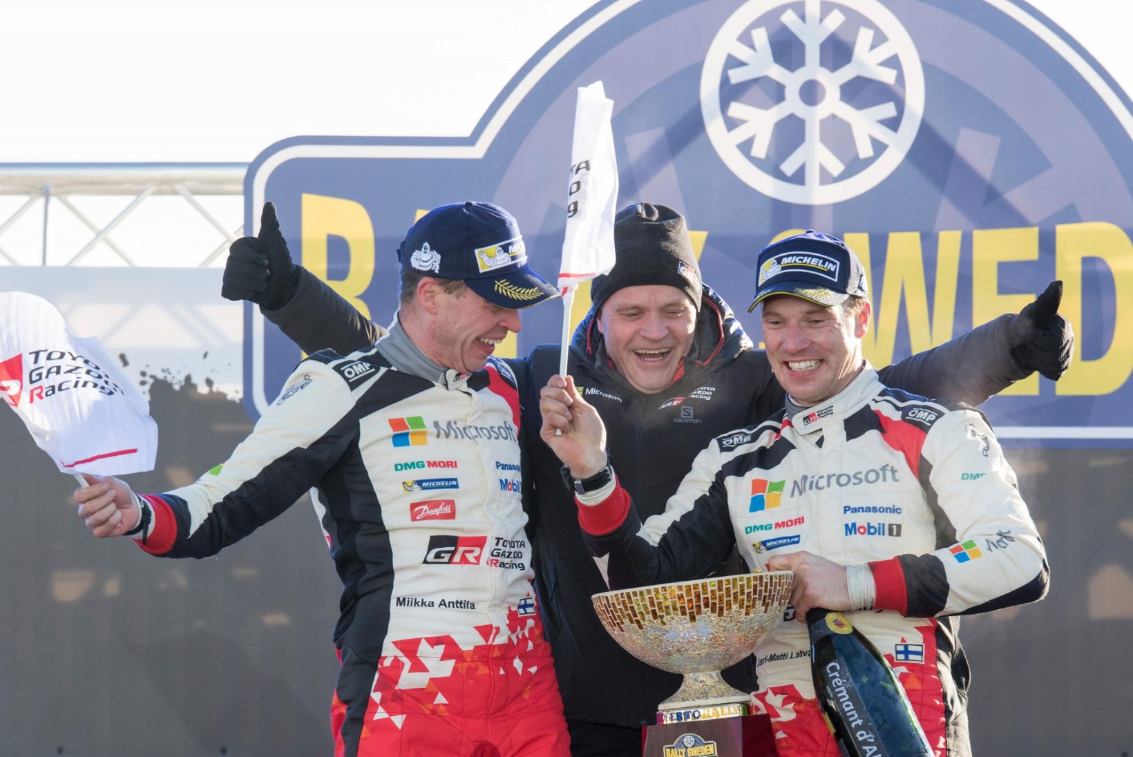 Toyota WRC boss Mäkinen Latvala võidust: peame kahe jalaga maa peale jääma