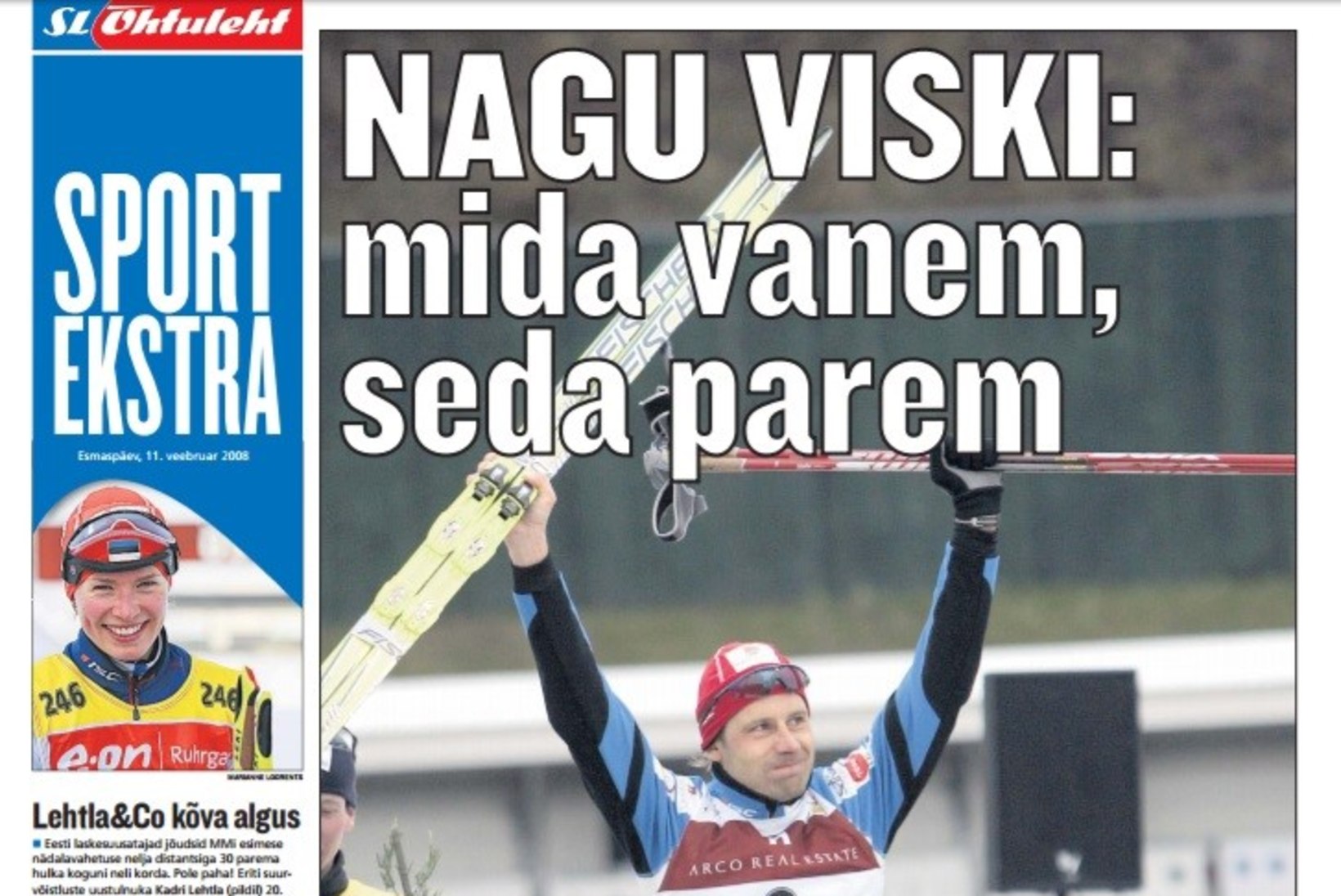 VANAD HEAD AJAD! Eelmisel 13-l Otepää MK-etapil langes Eesti suusatajate saagiks 1 võit ja 10 poodiumikohta