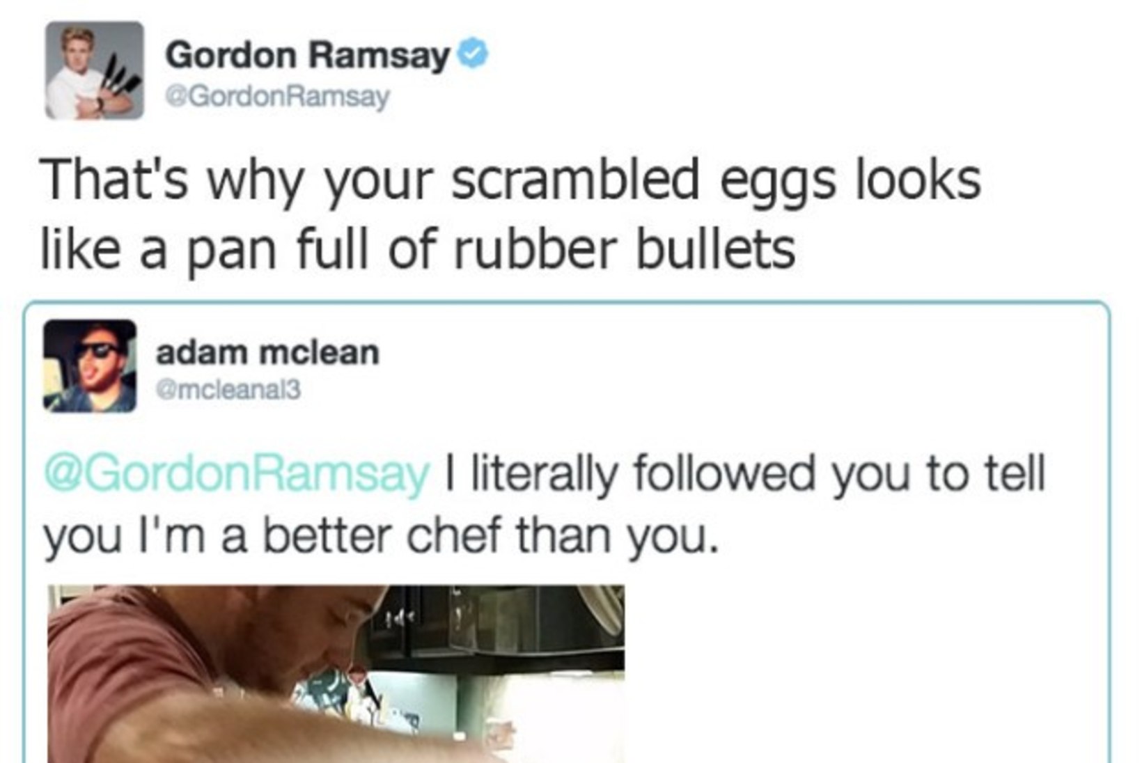 Meisterkokk Gordon Ramsay hindab toite ka Twitteris: "See on nii toores, et jookseb ikka veel põllu peal ringi!"