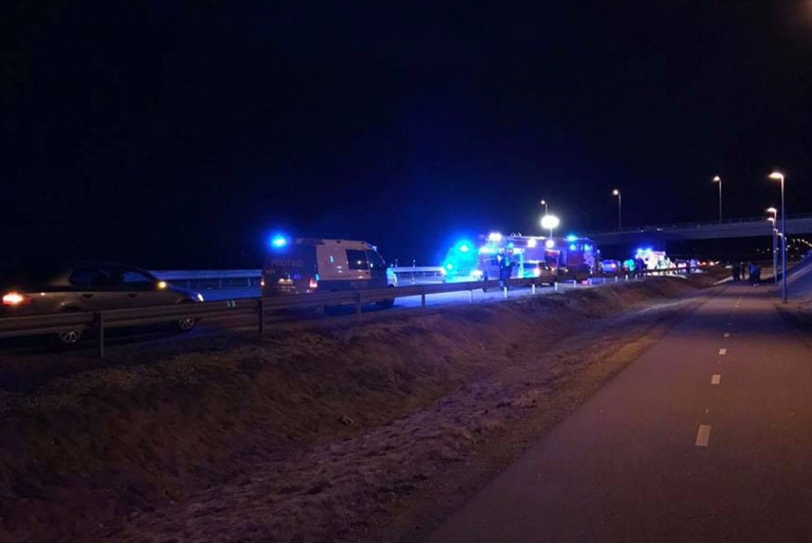 Raskes liiklusõnnetuses Tallinna-Narva maanteel hukkus 10aastane tüdruk