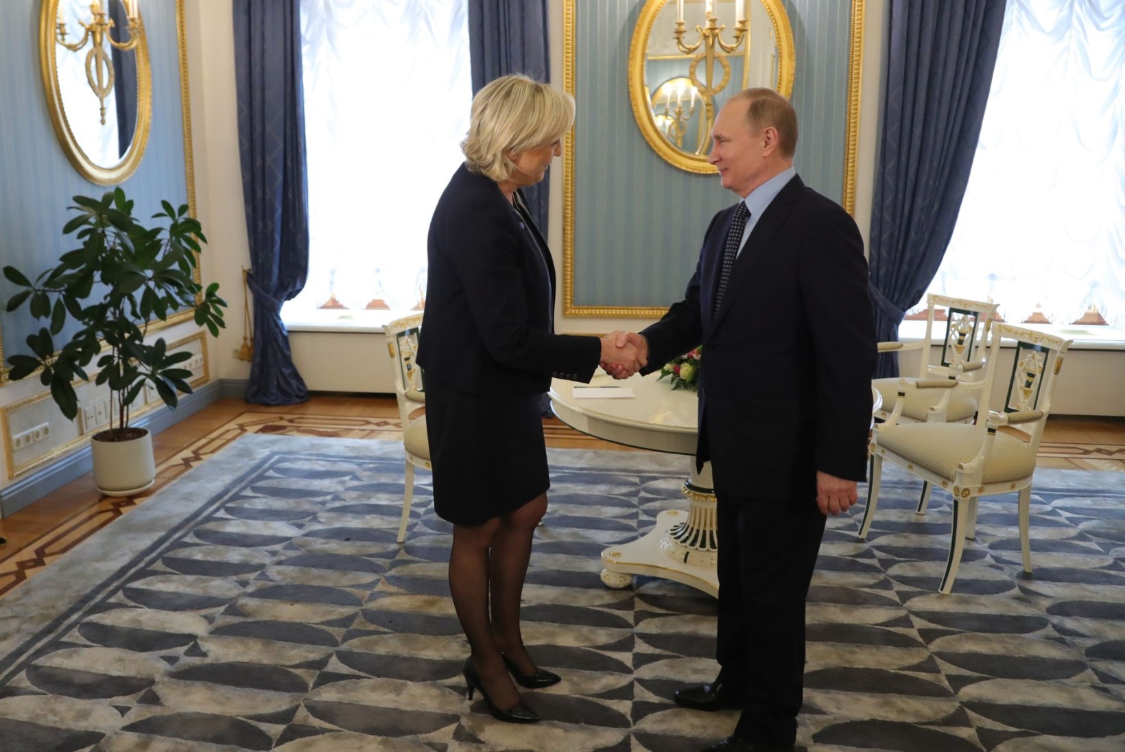 FOTOD | Marine Le Pen kohtus täna Vladimir Putiniga