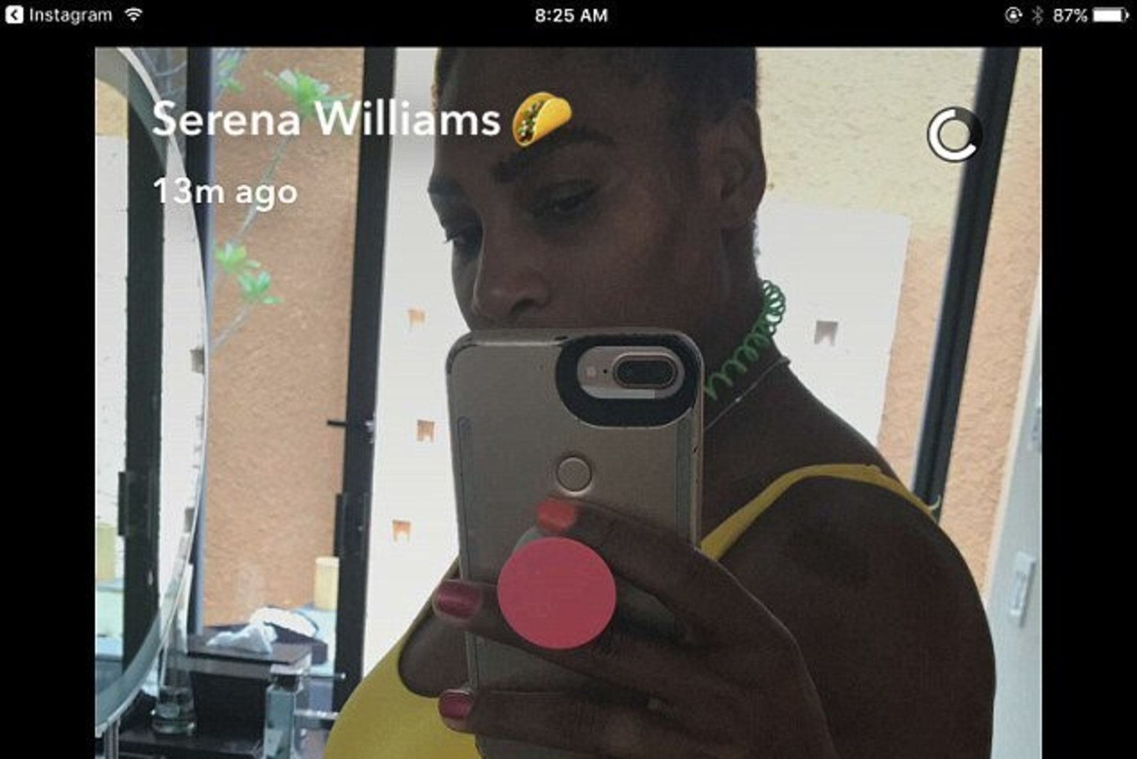 Serena Williams teatas, et ootab last!