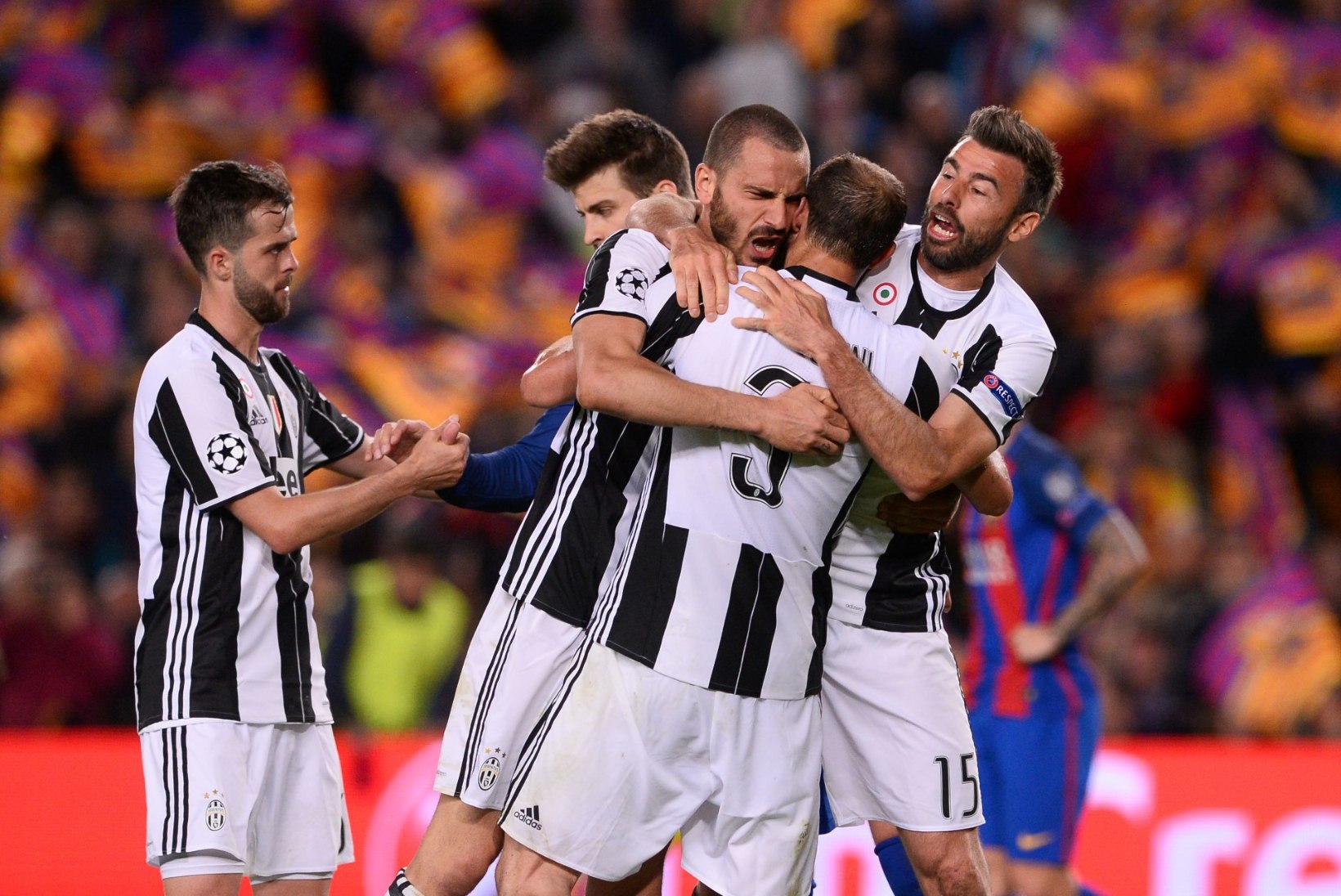 GALERII | Juventus hoidis Barcelona taas kuival ja jõudis poolfinaali