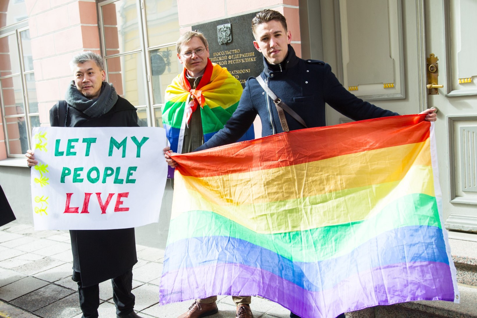 Tallinnas toetati Tšetšeenia homosid