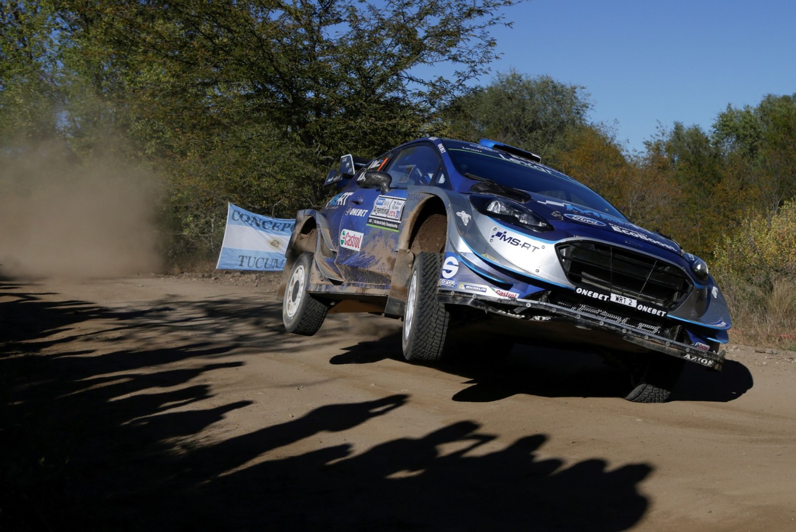 Ford Fiesta domineerib Argentiinas, Tänak ihkab võidelda teise koha eest