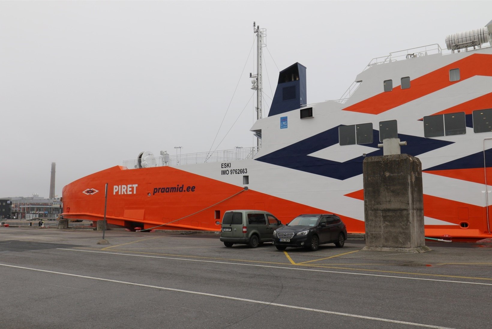 ÕHTULEHE VIDEO JA GALERII | Parvlaev Piret jõudis koju, kuid vajab juba esimesi parandustöid