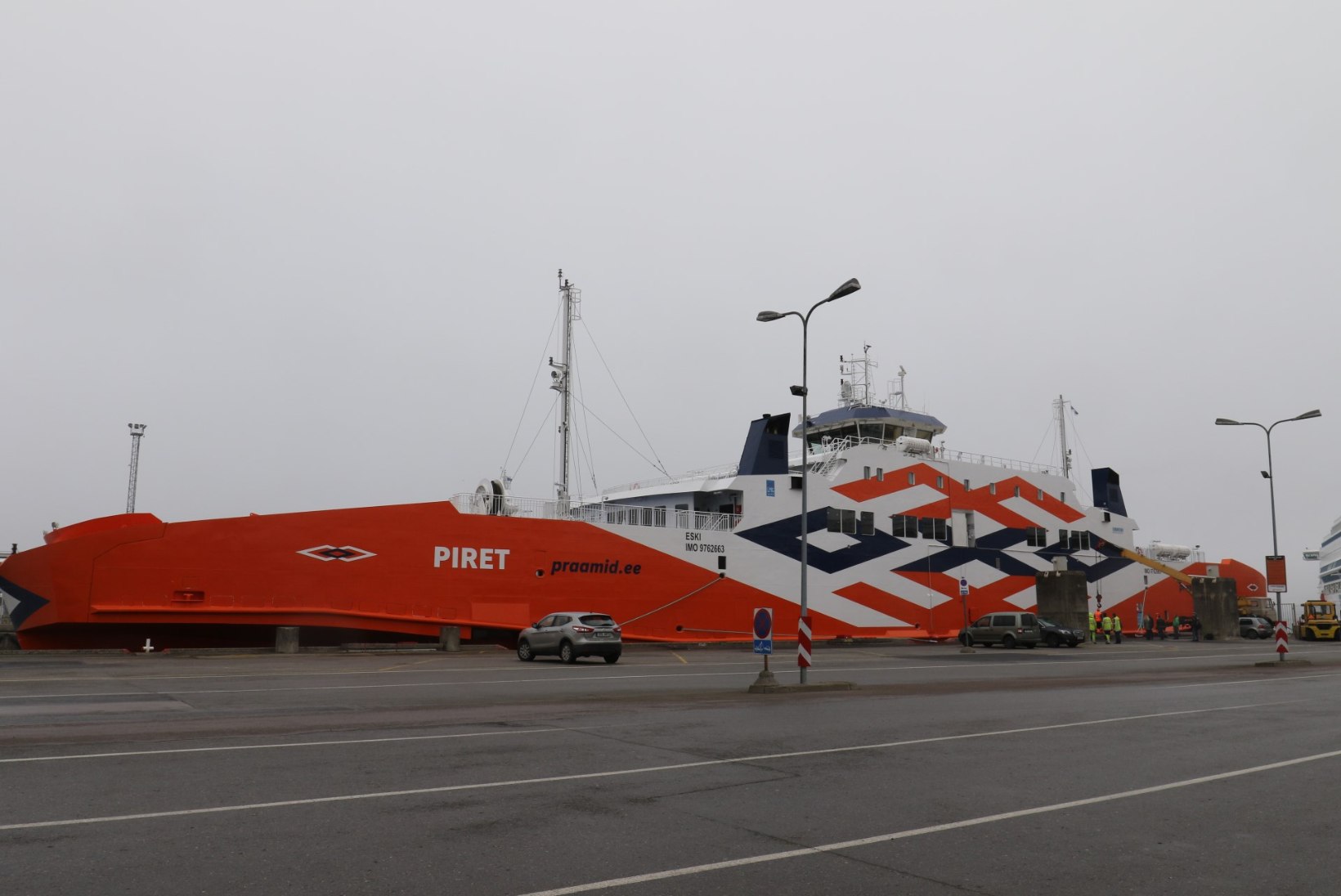 Äsja Eestisse jõudnud parvlaev Piret vajab juba parandustöid