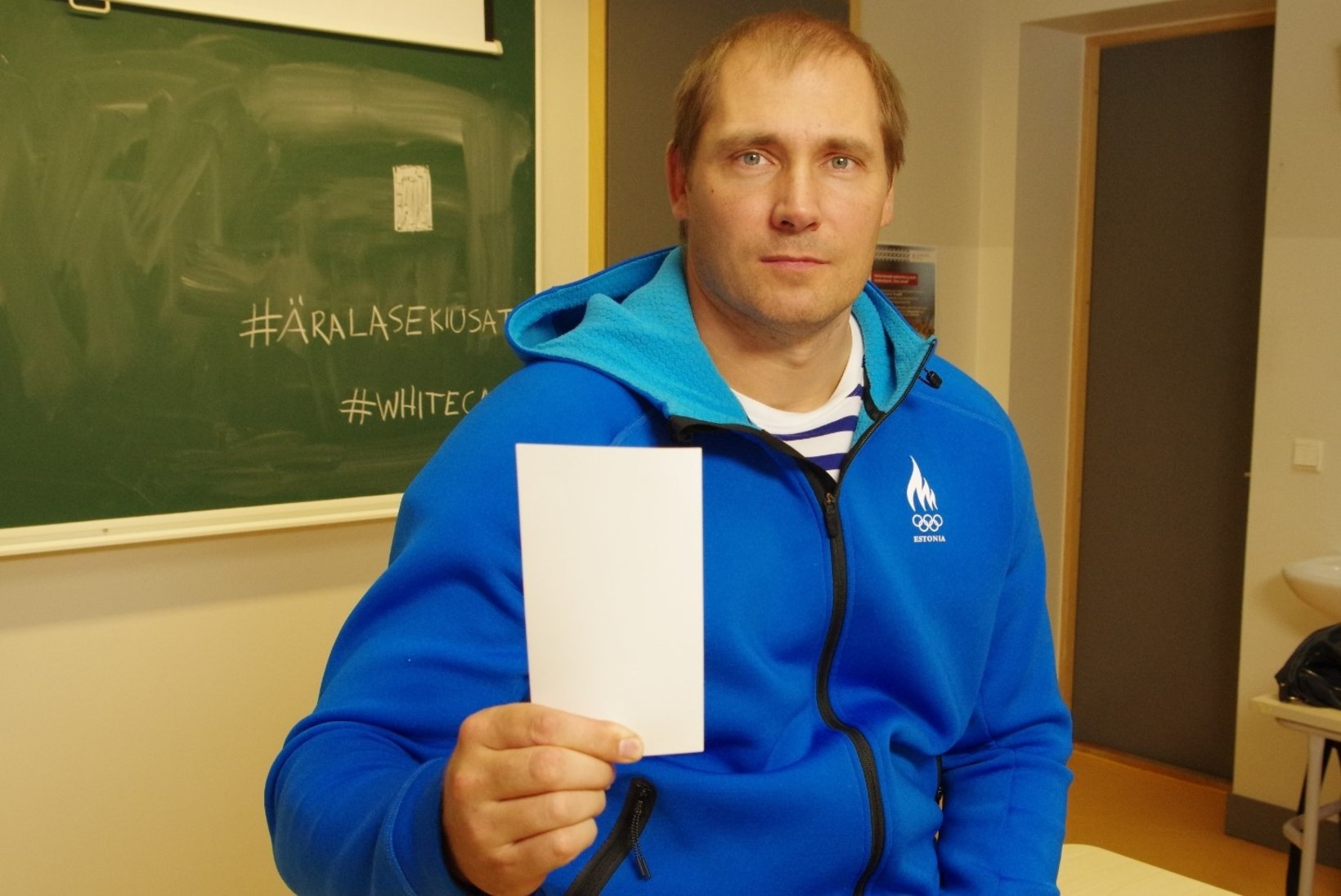 Eesti sportlased astusid valge kaardiga koolikiusamise vastu