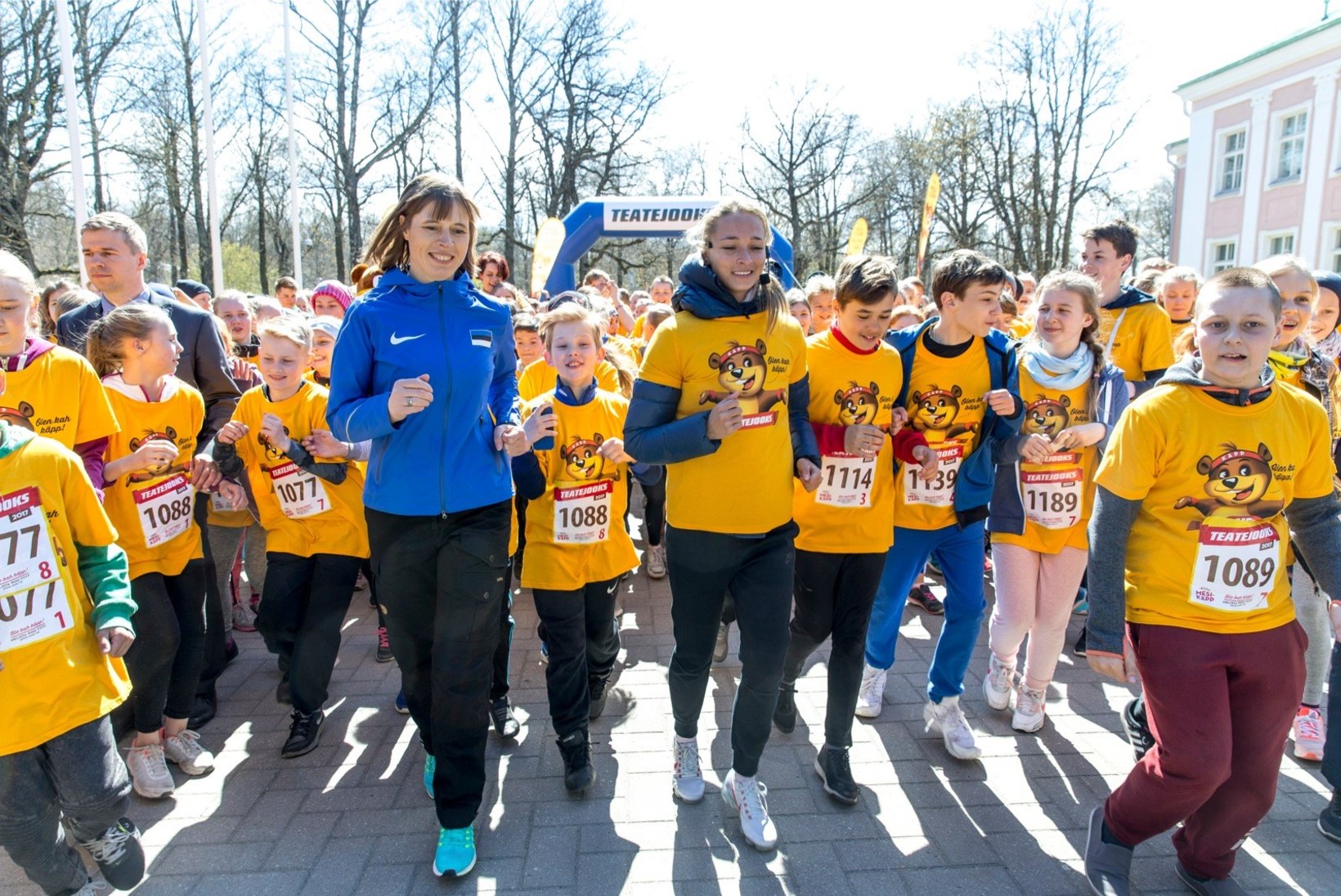 GALERII JA ÕHTULEHE VIDEO | President Kaljulaid jooksis liikumisvõimetute laste tervise nimel