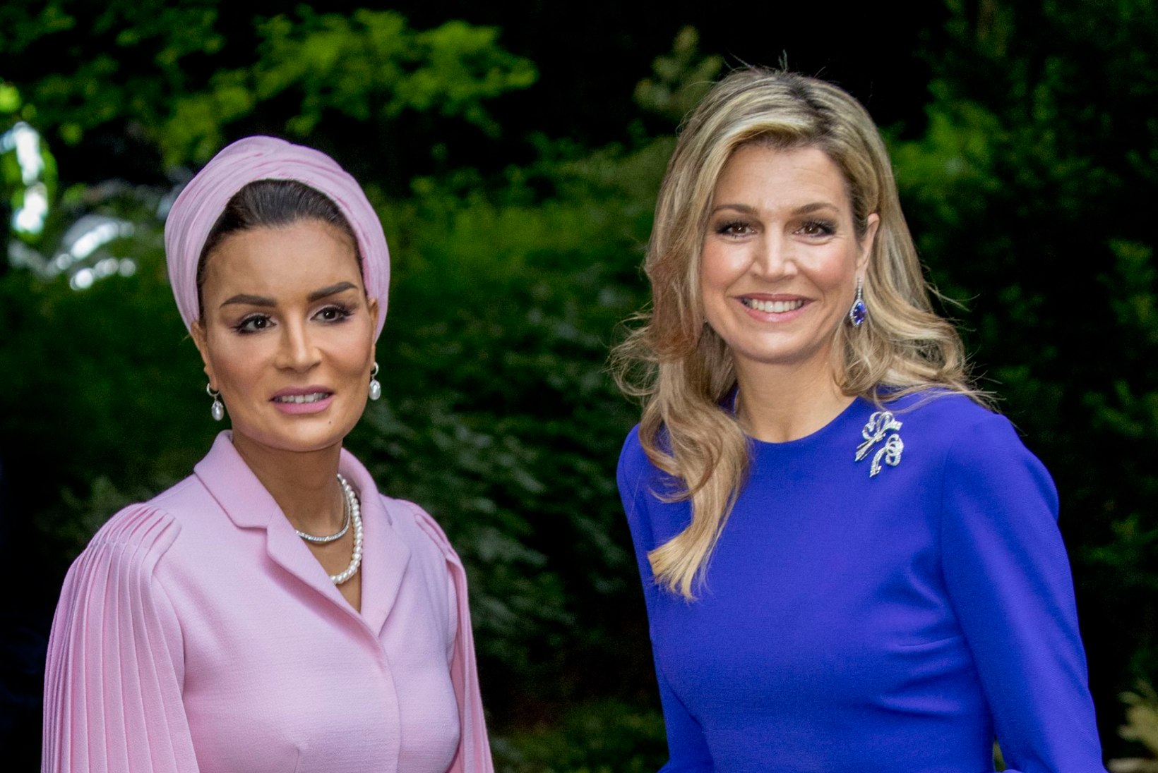 Šikid leedid: Hollandi kuninganna embas Katari endise emiiri abikaasat