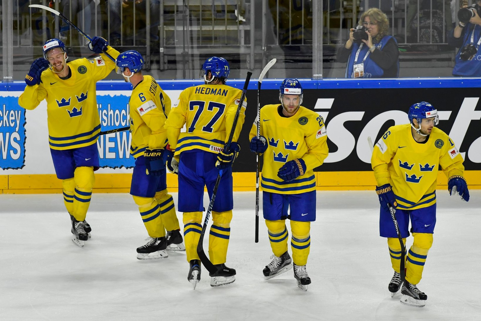 JÄÄHOKI MM: Rootsi alistas kindlalt Soome ning mängib finaalis Kanadaga