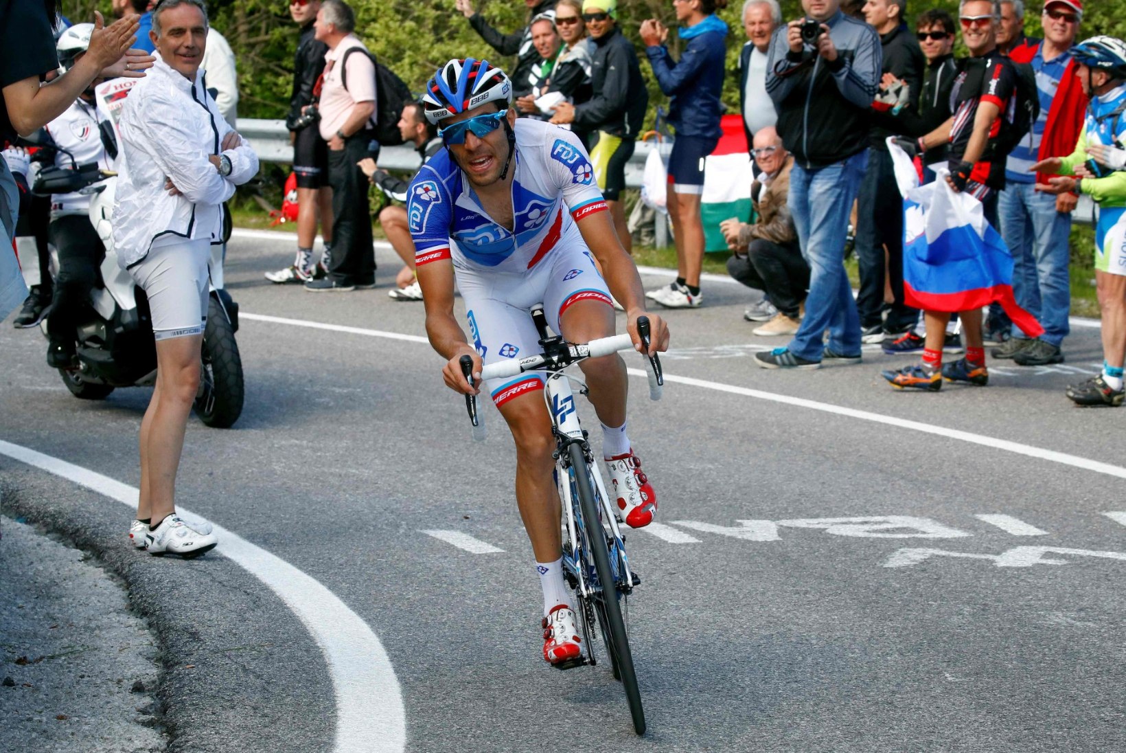 Giro eelviimase etapi võitis Pinot, üldvõitja saatus jäi täiesti lahtiseks