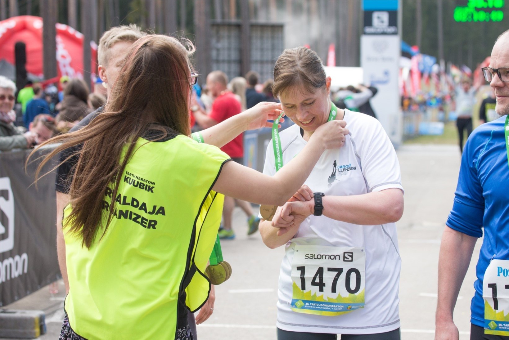 GALERII | President Kersti Kaljulaid jooksis Tartu Jooksumaratonil