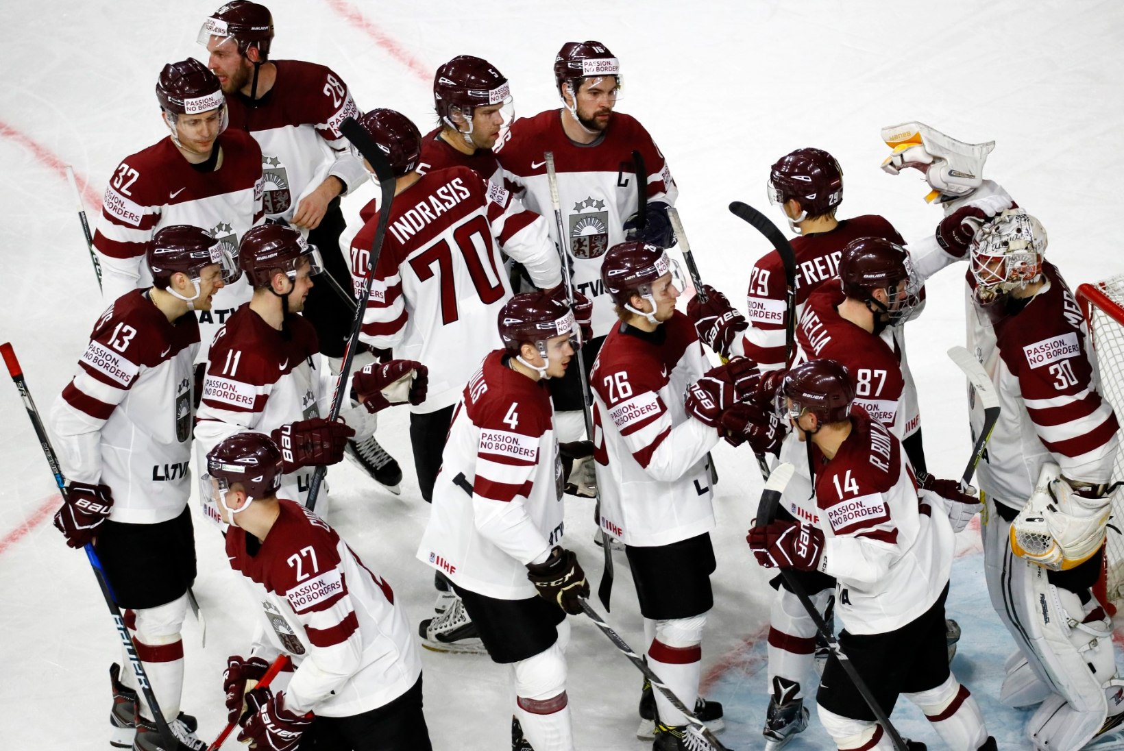 Läti hokikoondis sai MMil raske võidu ja jätkab täiseduga