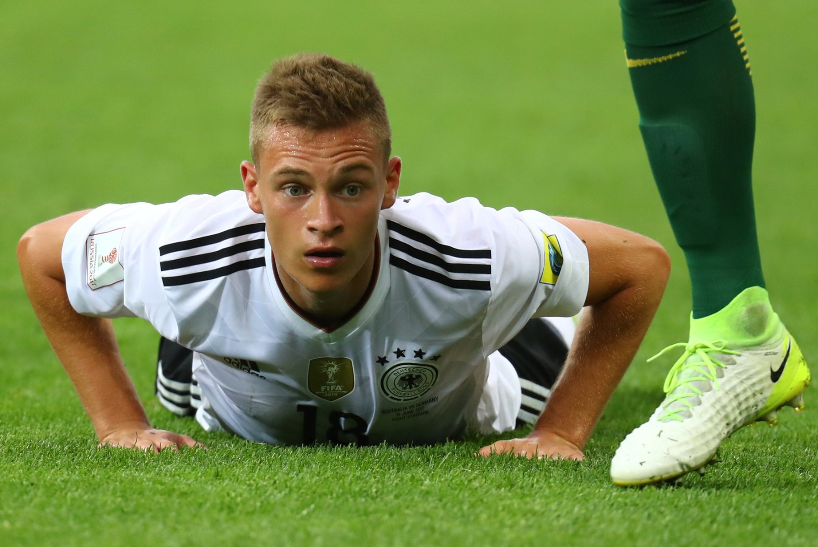 GALERII | Saksamaa väravavaht plätserdas enda puuri kaks palli, kuid turniiri noorim meeskond pääses siiski võiduga