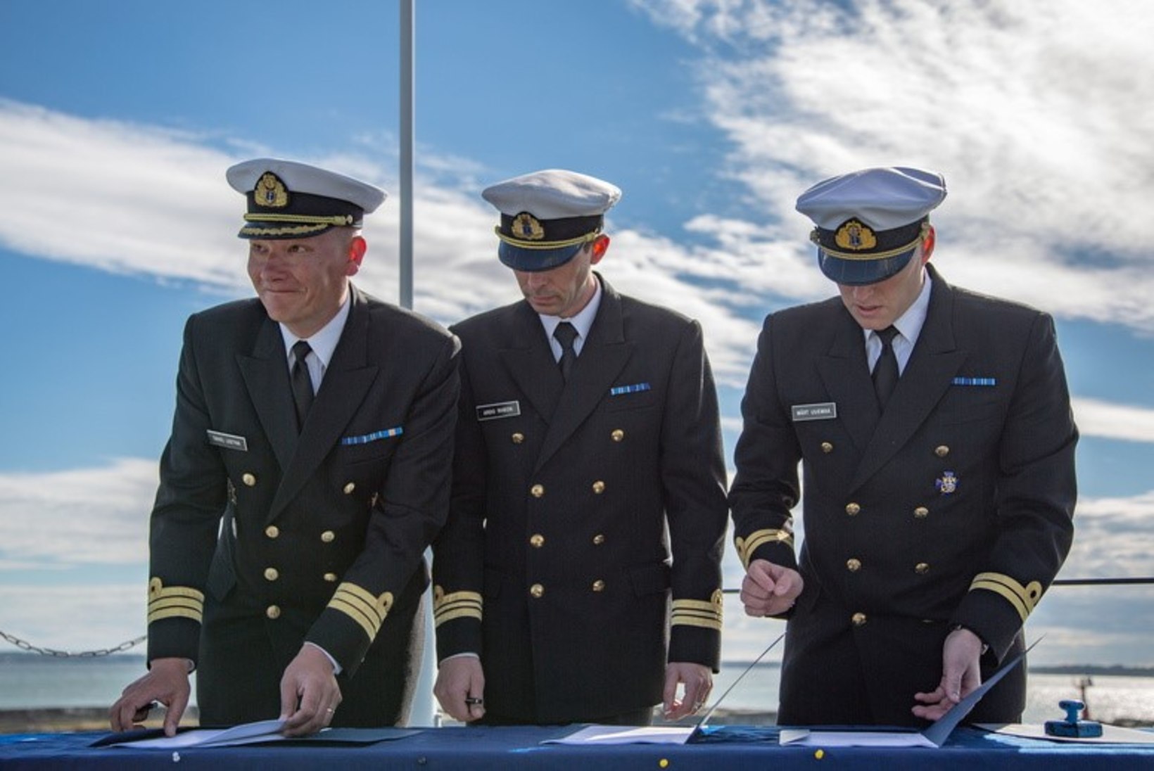 GALERII | Miinijahtija Admiral Cowan uus komandör on Ardo Riibon