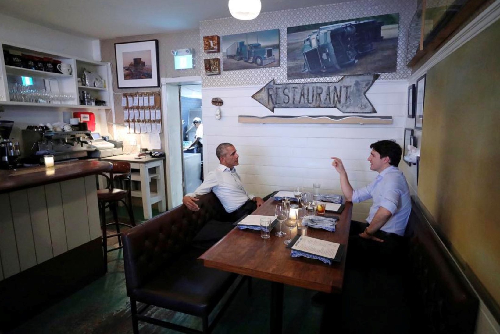 PILTUUDIS | Semud Obama ja Trudeau tegid ühise lõuna