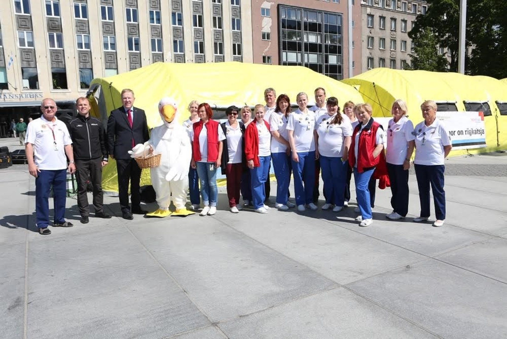 Tallinnas saab Vabaduse väljakul doonoritelkides verd loovutada