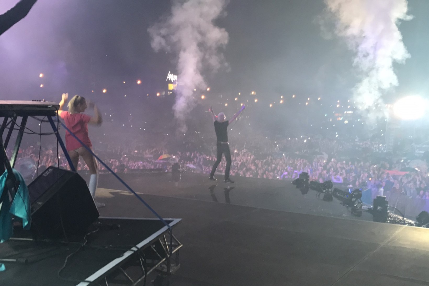 VIDEO JA FOTOD | Scooter andis Venemaal kontserdi 100 000 inimesele