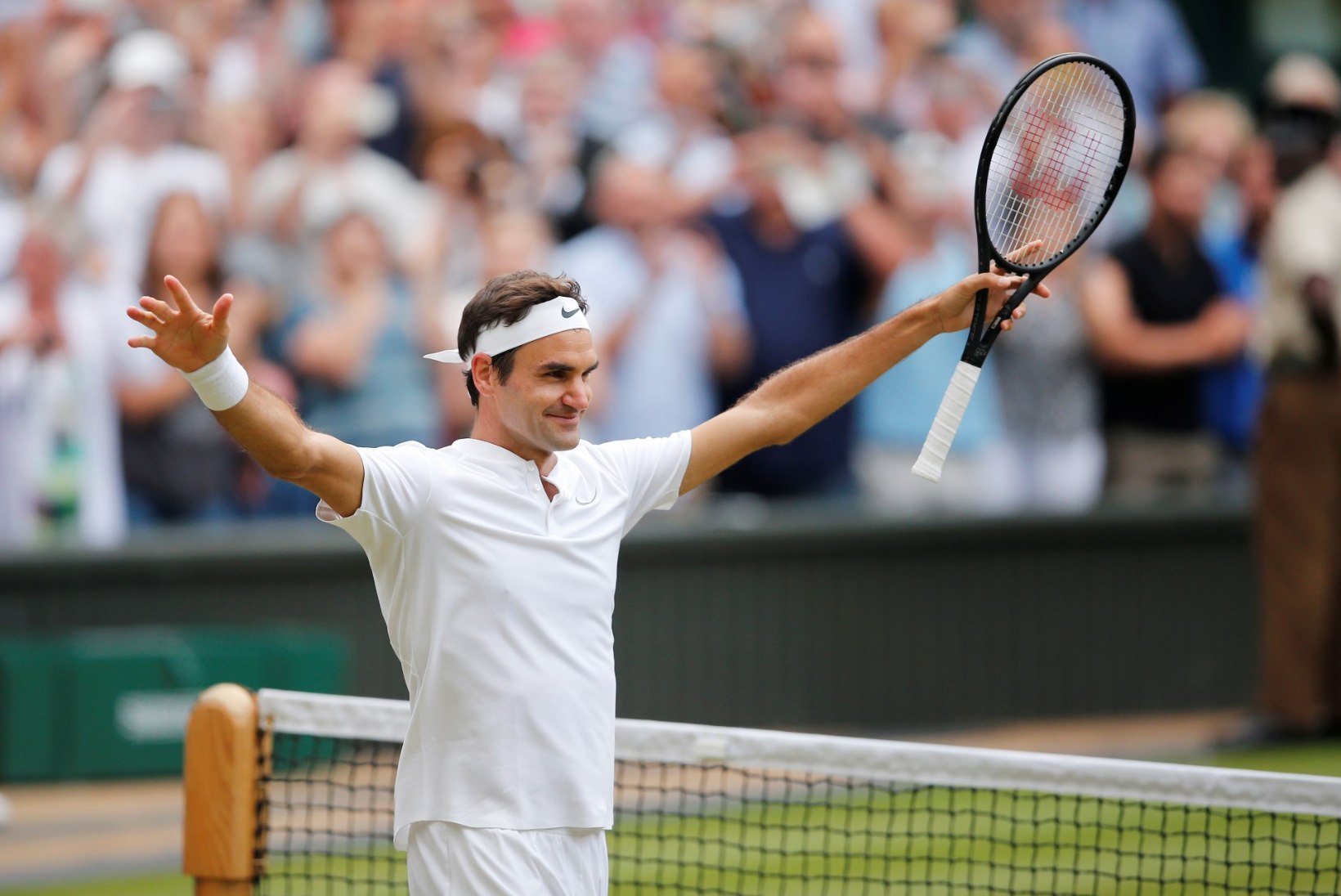 AJALOOLINE HETK! Roger Federer jõudis 11. korda Wimbledonis finaali
