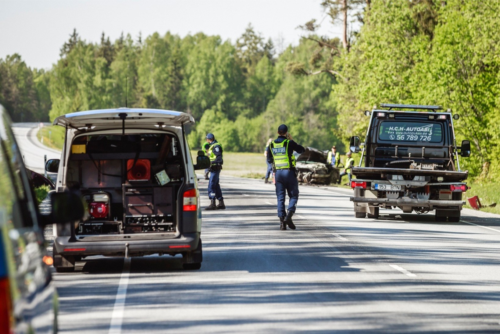 Tallinn-Haapsalu teel toimus liiklusõnnetus. Kolm inimest on haiglas