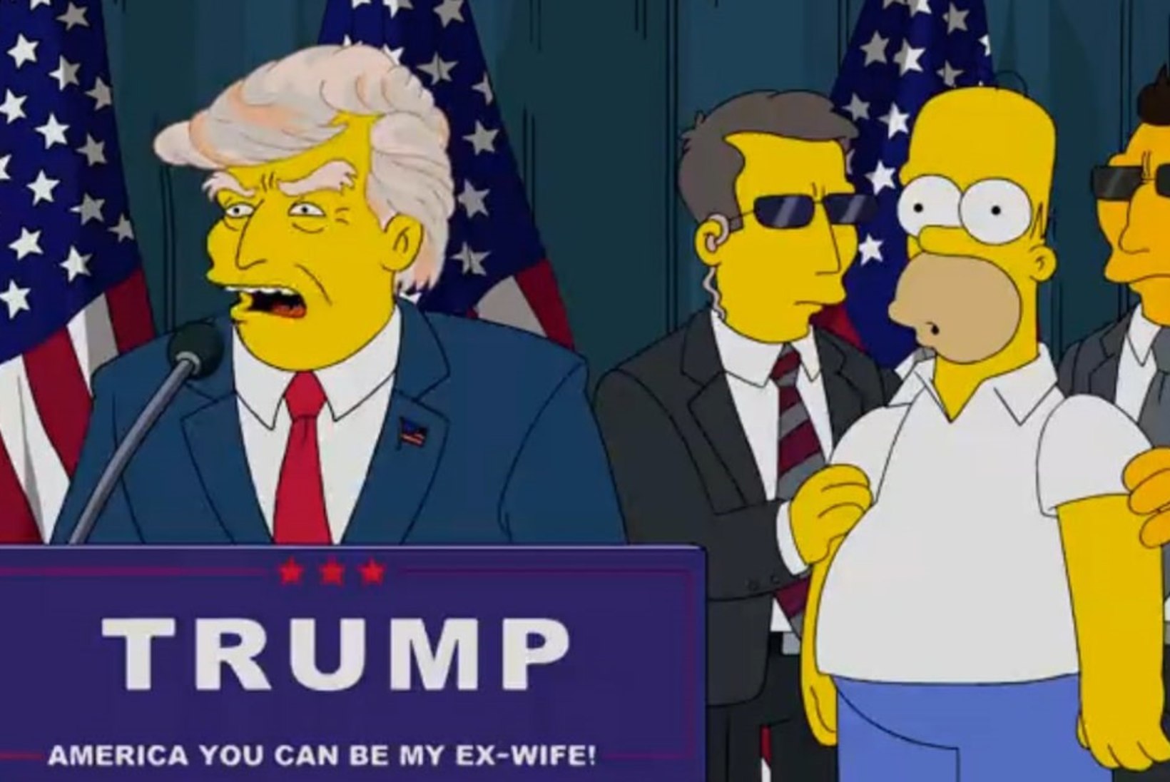 "Simpsonite" produtsendid saatsid Donald Trumpi pikalt!