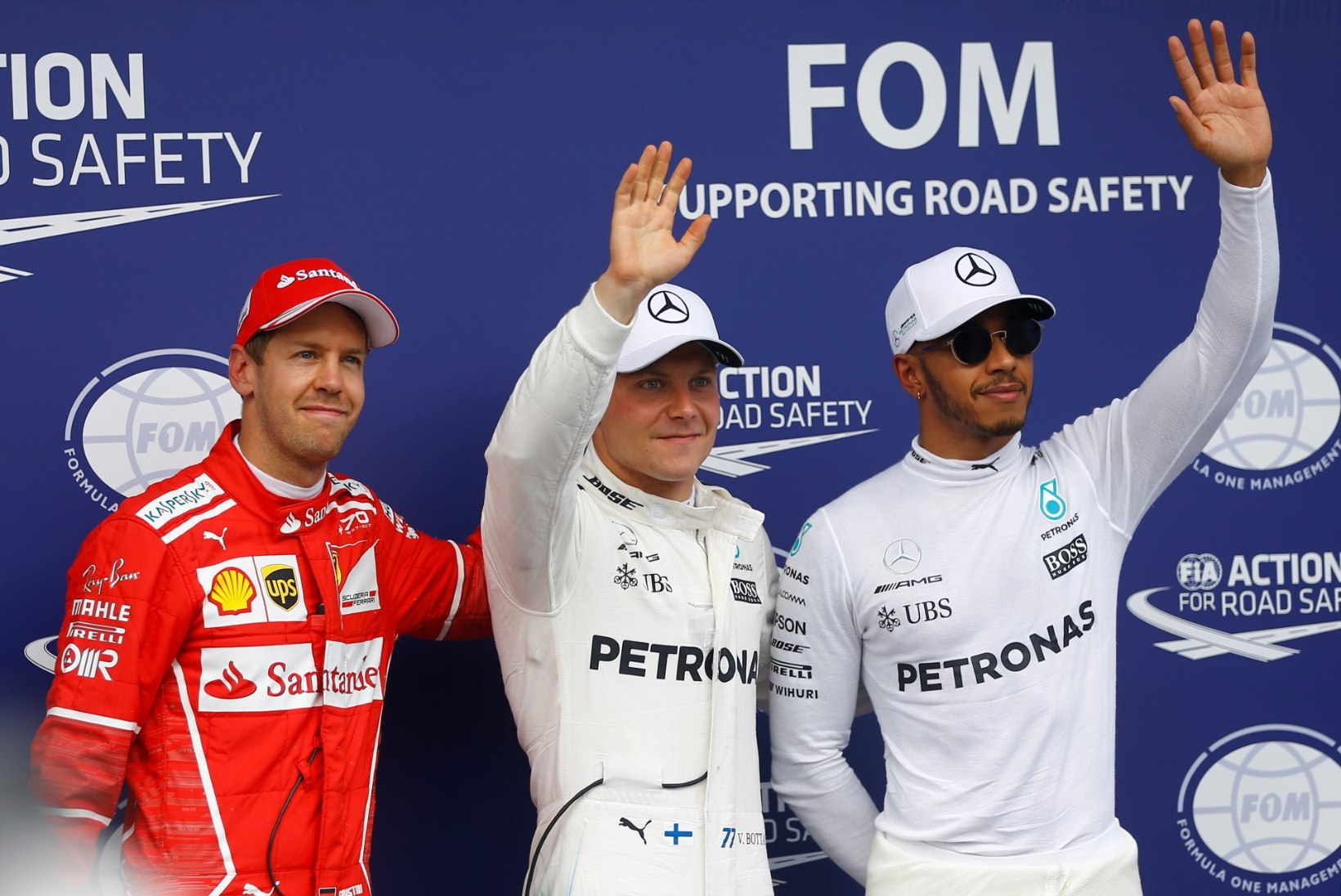 Bottas kordas Räikköneni saavutust, Hamilton stardib alles kaheksandalt kohalt