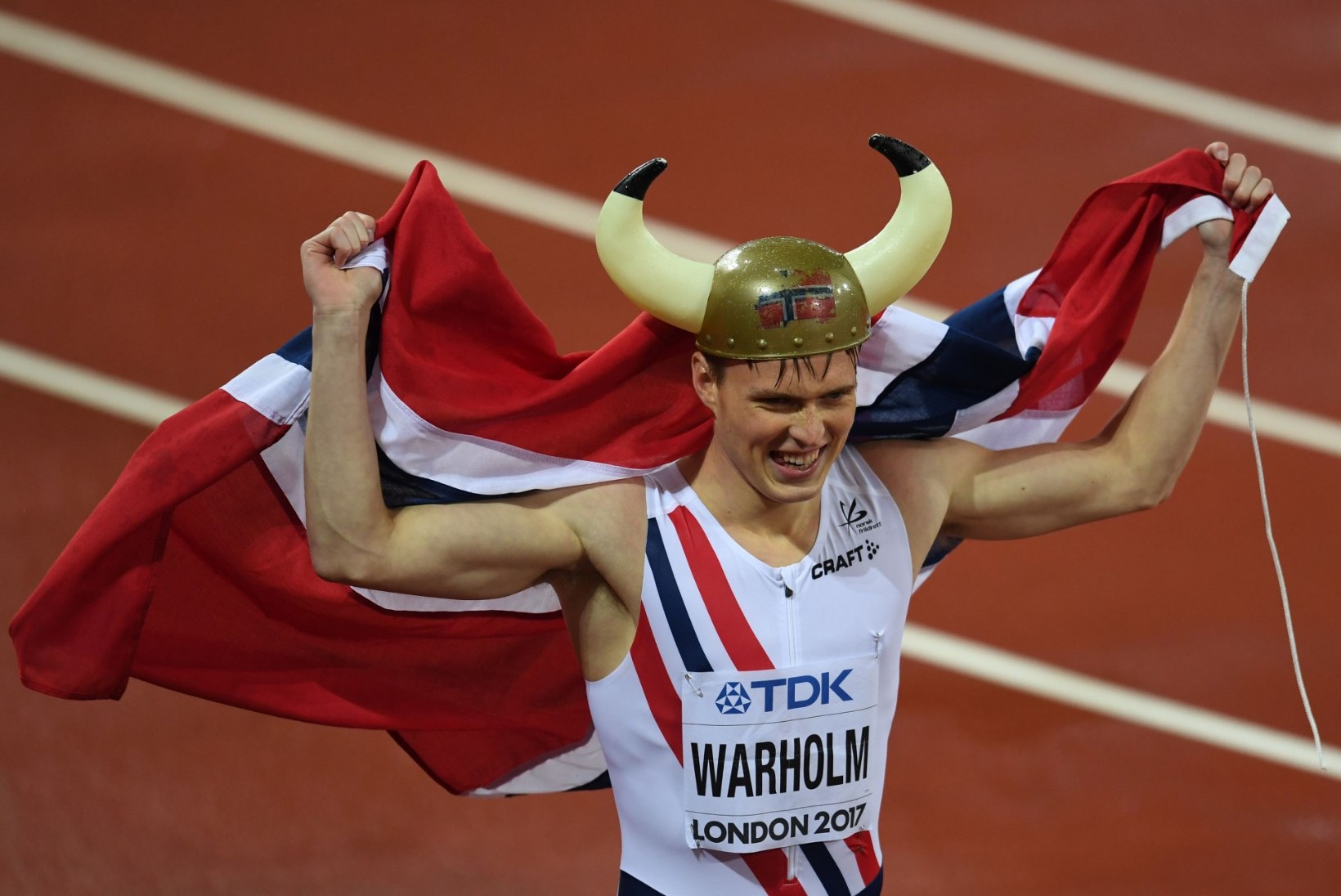 EMOTSIONAALSED FOTOD | Tõkkejooksu üllatusvõitja Karsten Warholm - tõeline viiking!