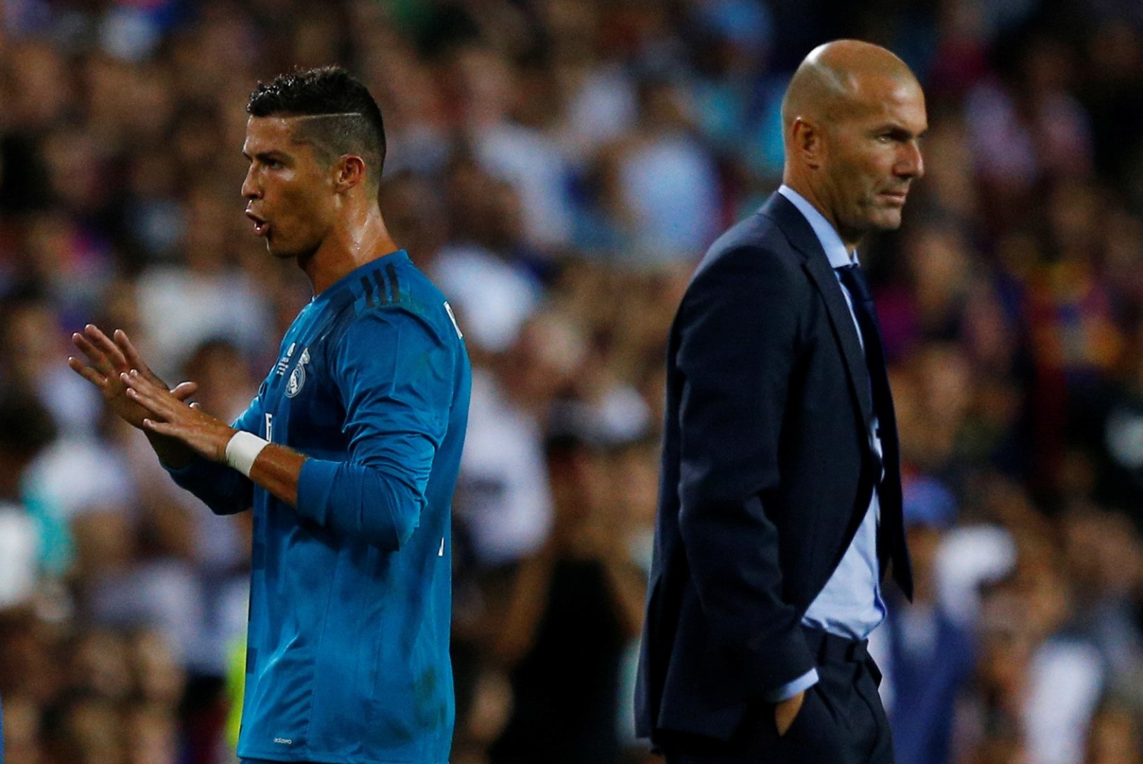 Reali peatreener Zidane Cristiano Ronaldo viiemängulisest keelust: tegemist on väga pika karistusega