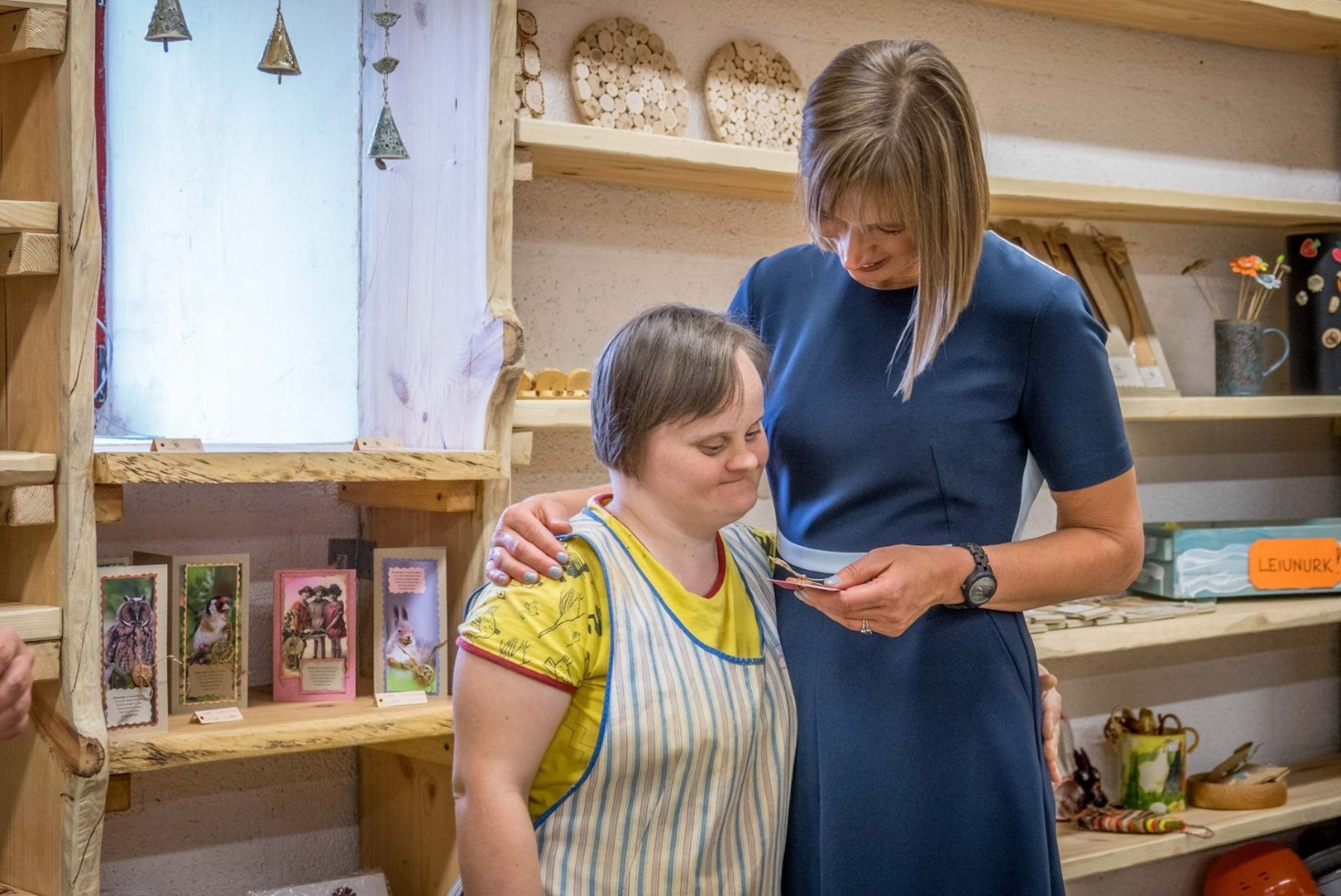 ARMSAD FOTOD | President Kaljulaid külastas Maarja küla