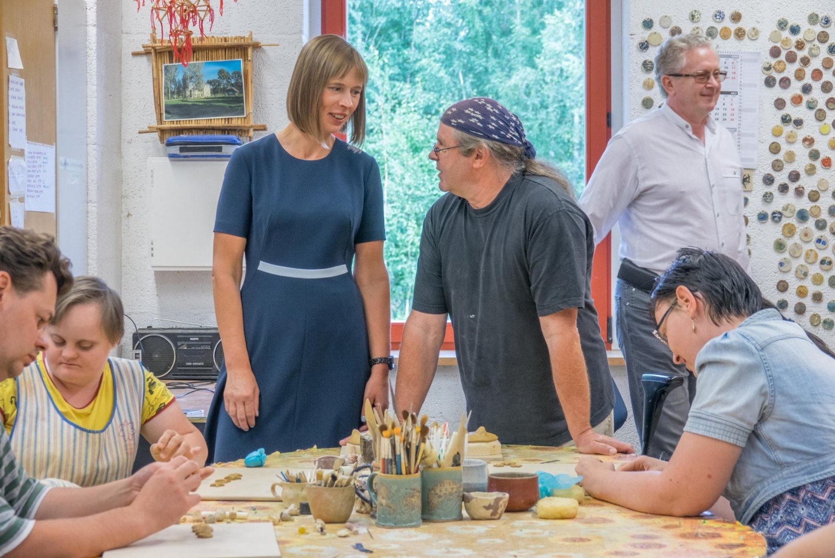 ARMSAD FOTOD | President Kaljulaid külastas Maarja küla
