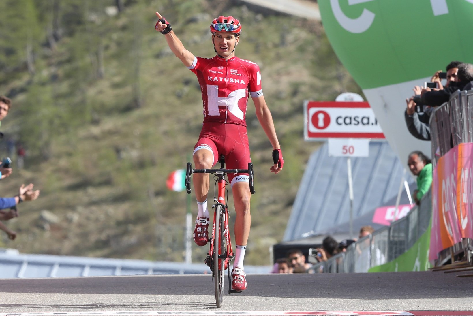 Rein Taaramäe hakkas Katjuša-Alpecini värvides Vuelta finiši poole liikuma