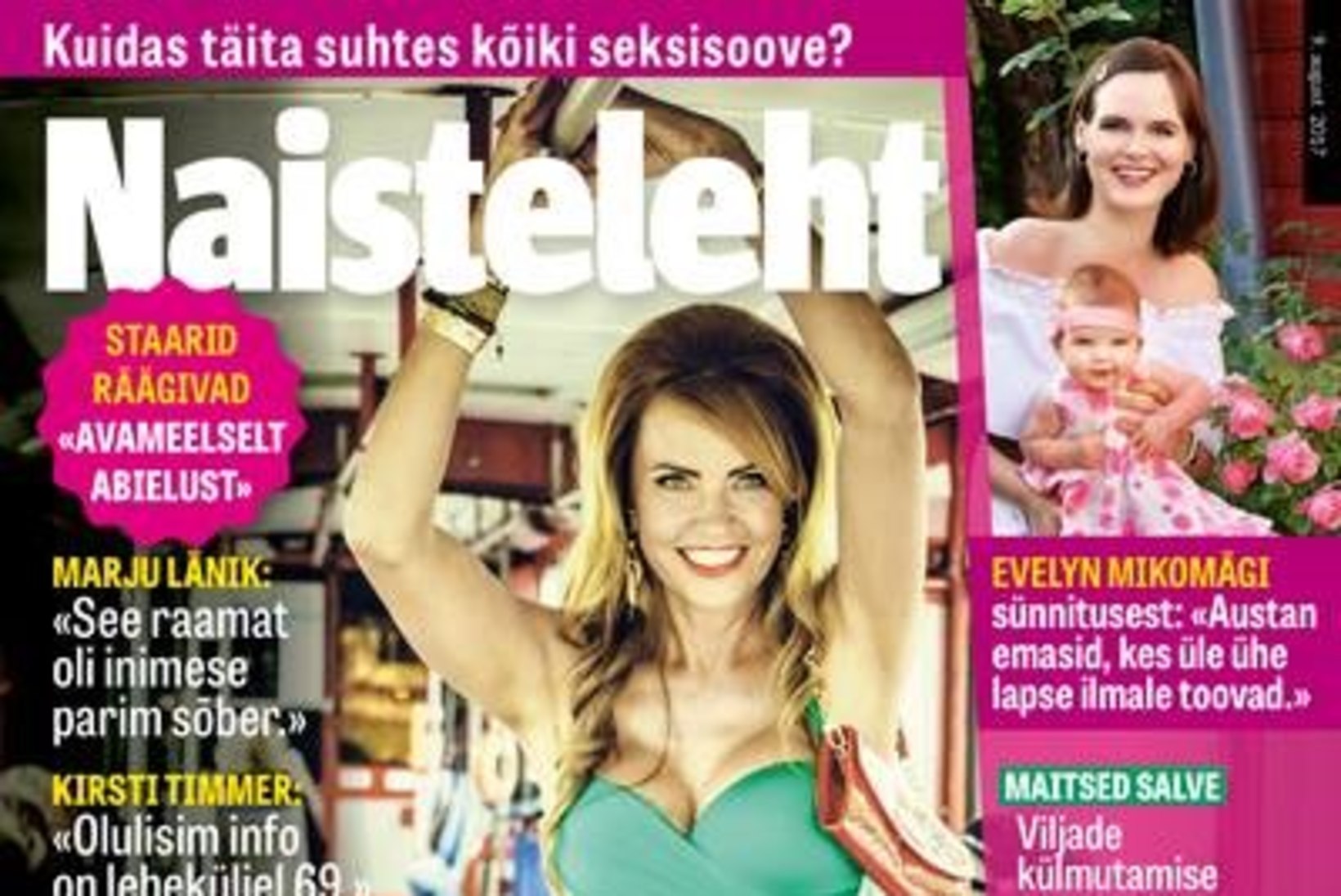 Kuidas muutis seksiraamat Eesti staaride elu? Avameelselt räägivad Anu Saagim, Anne Veski, Heidy Tamme ja paljud teised!