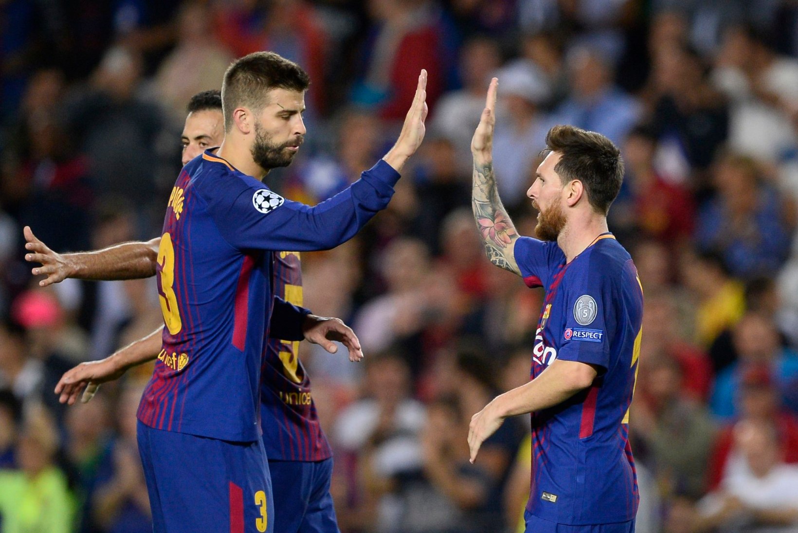 Messi lõi kaks väravat ja Barcelonal polnud kevadise finalisti Juventuse alistamisega probleeme