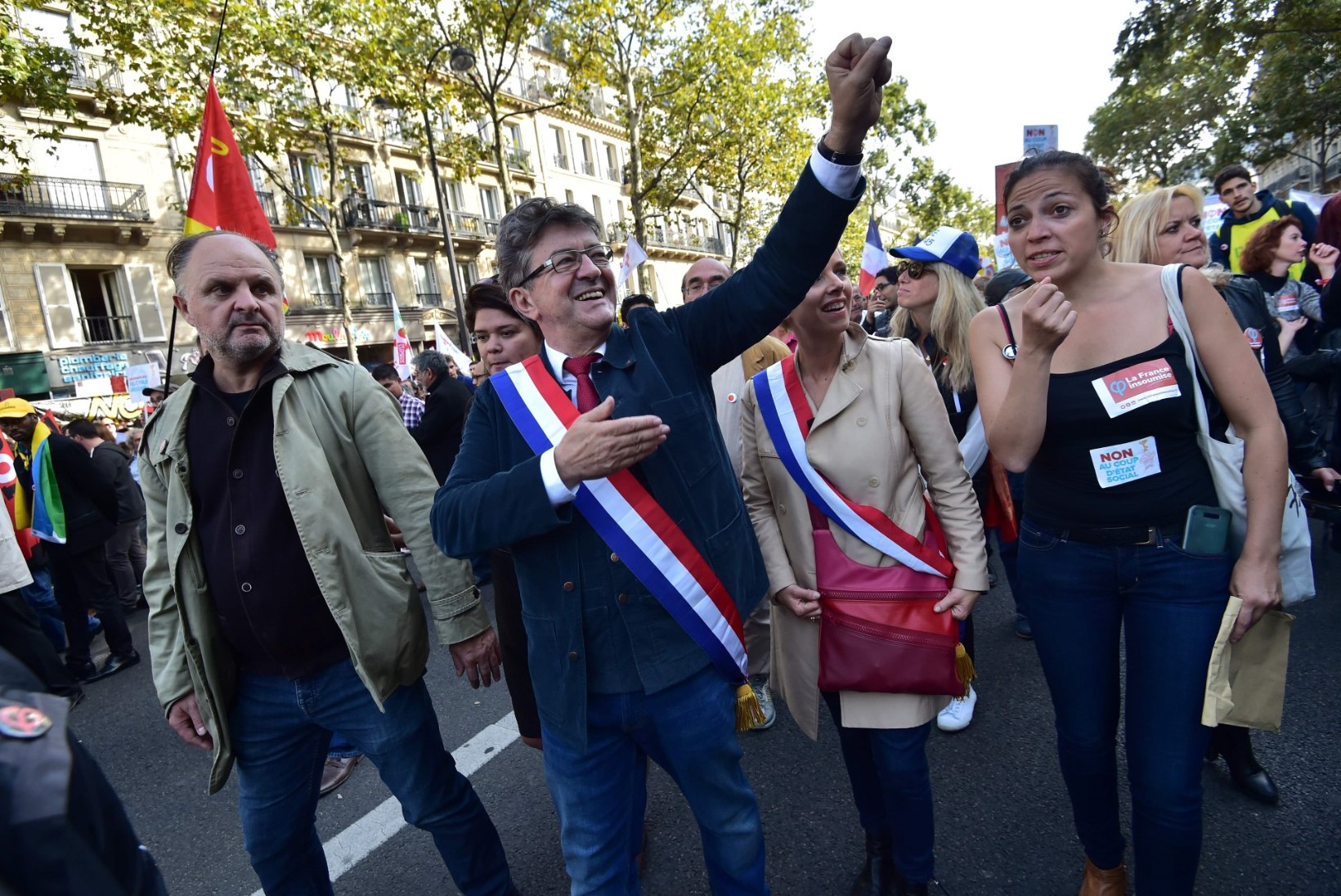 FOTOD | Väljakutäis inimesi protestis Pariisis Macroni tööreformide vastu