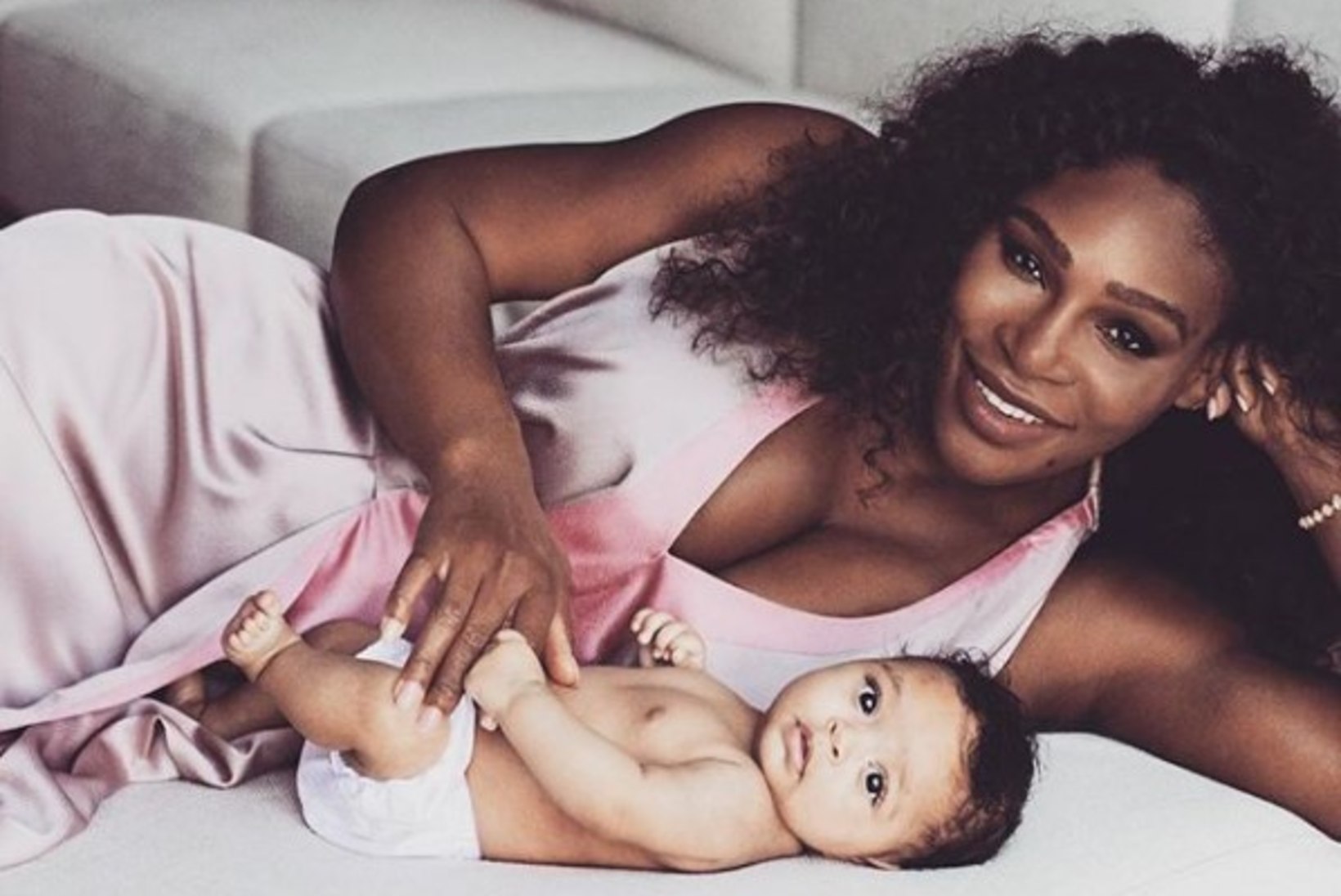 Serena Williams on väikelapsega sattunud järjekordse takistuse otsa