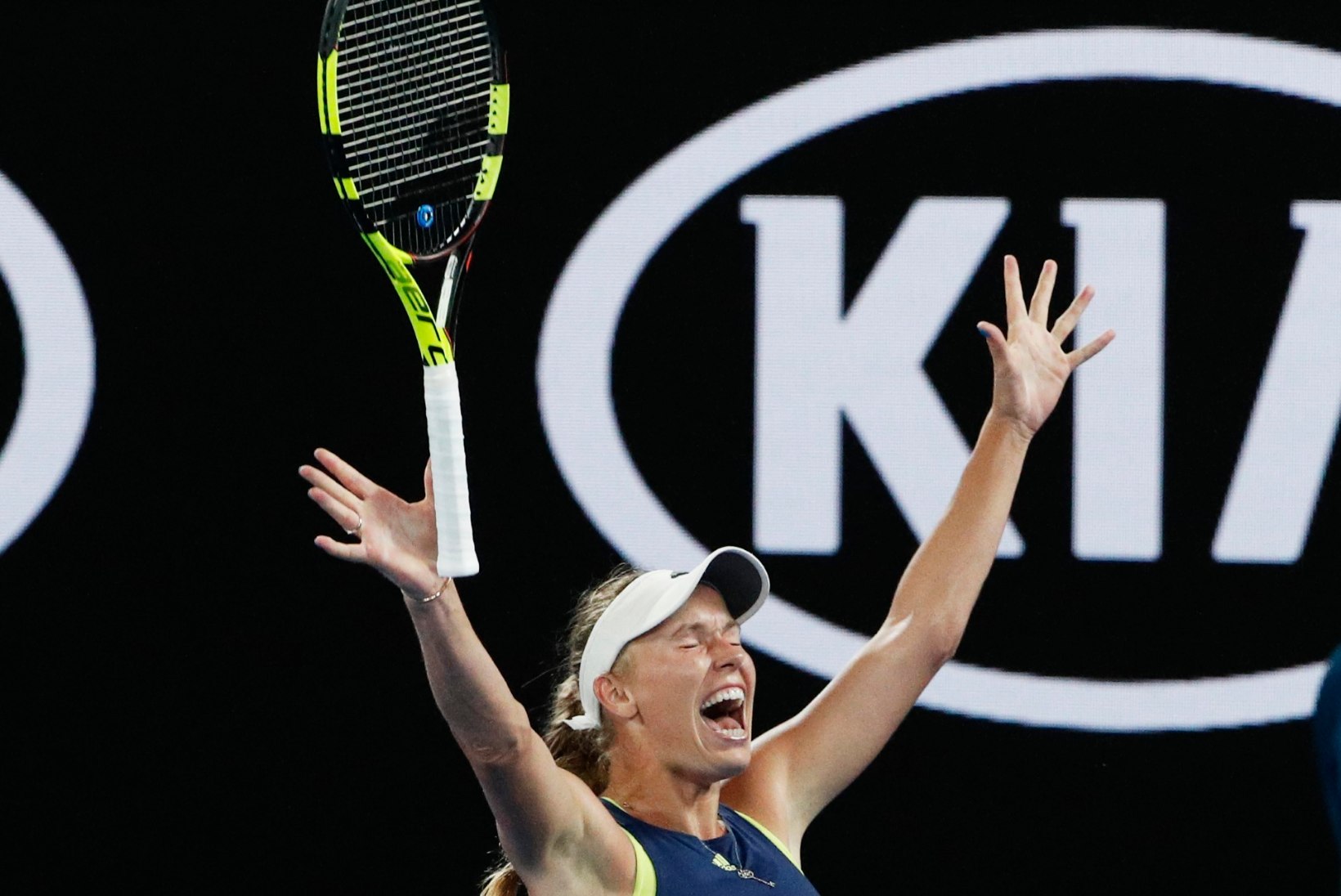 GALERII | Wozniacki võitis karjääri esimese Suure Slämmi
