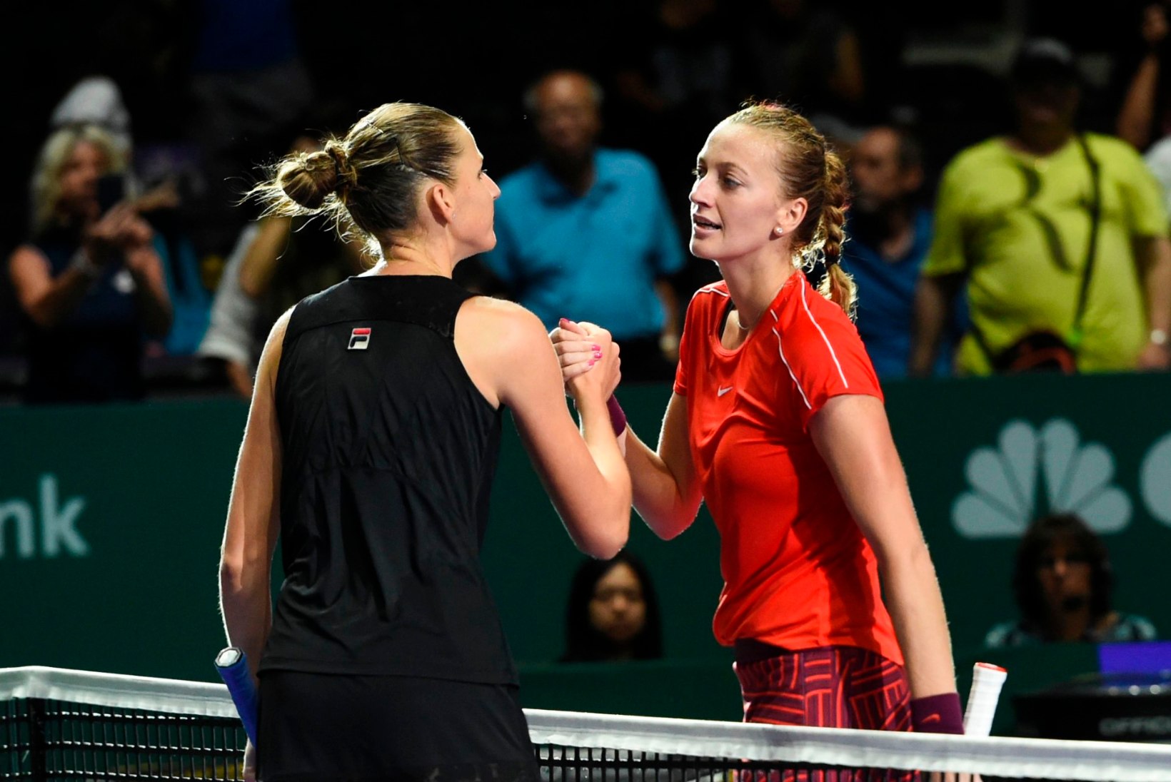 Pliškova alistas Kvitova ja jõudis WTA finaalturniiril esimesena poolfinaali