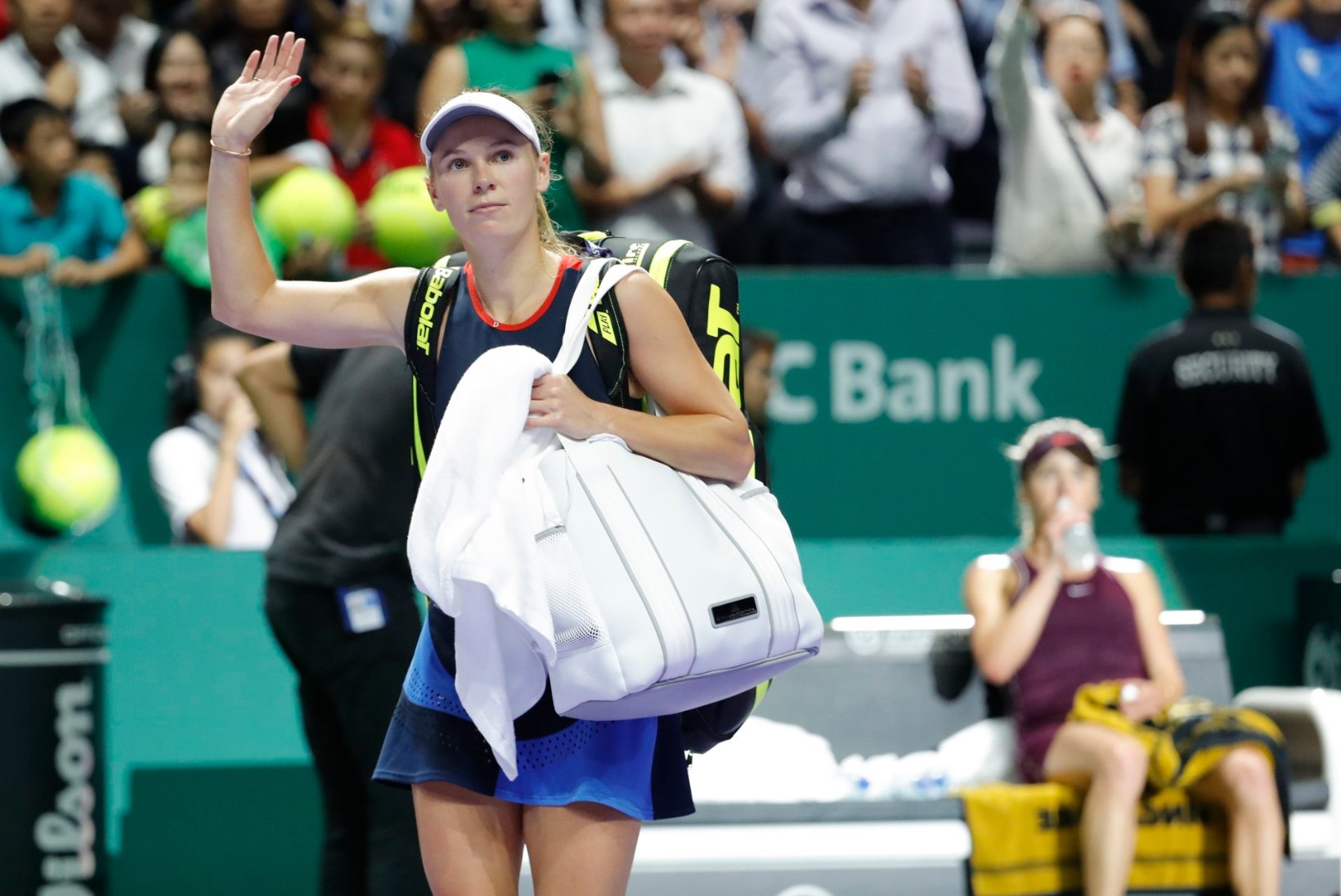 WTA finaalturniir: Wozniacki langes konkurentsist