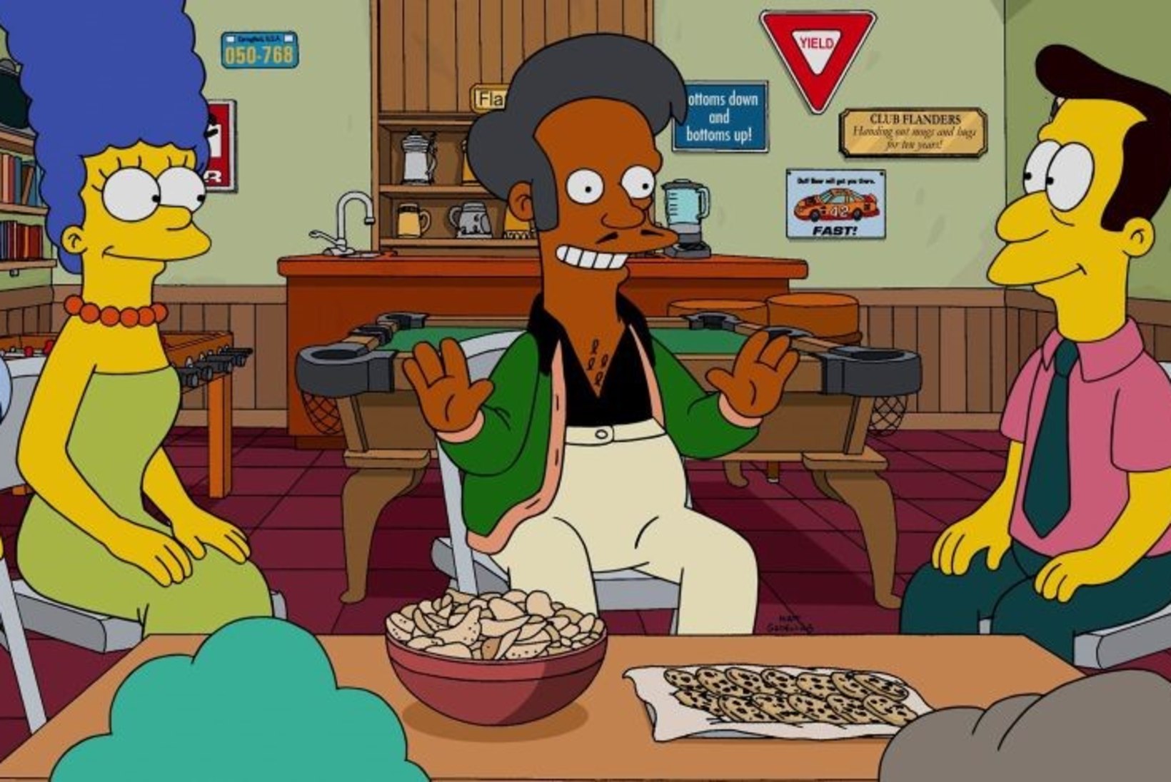 “Simpsonite” produtsendi sõnul ei ole indialasest poepidaja Apu tegelaskuju sarjast välja kirjutamine veel kindel