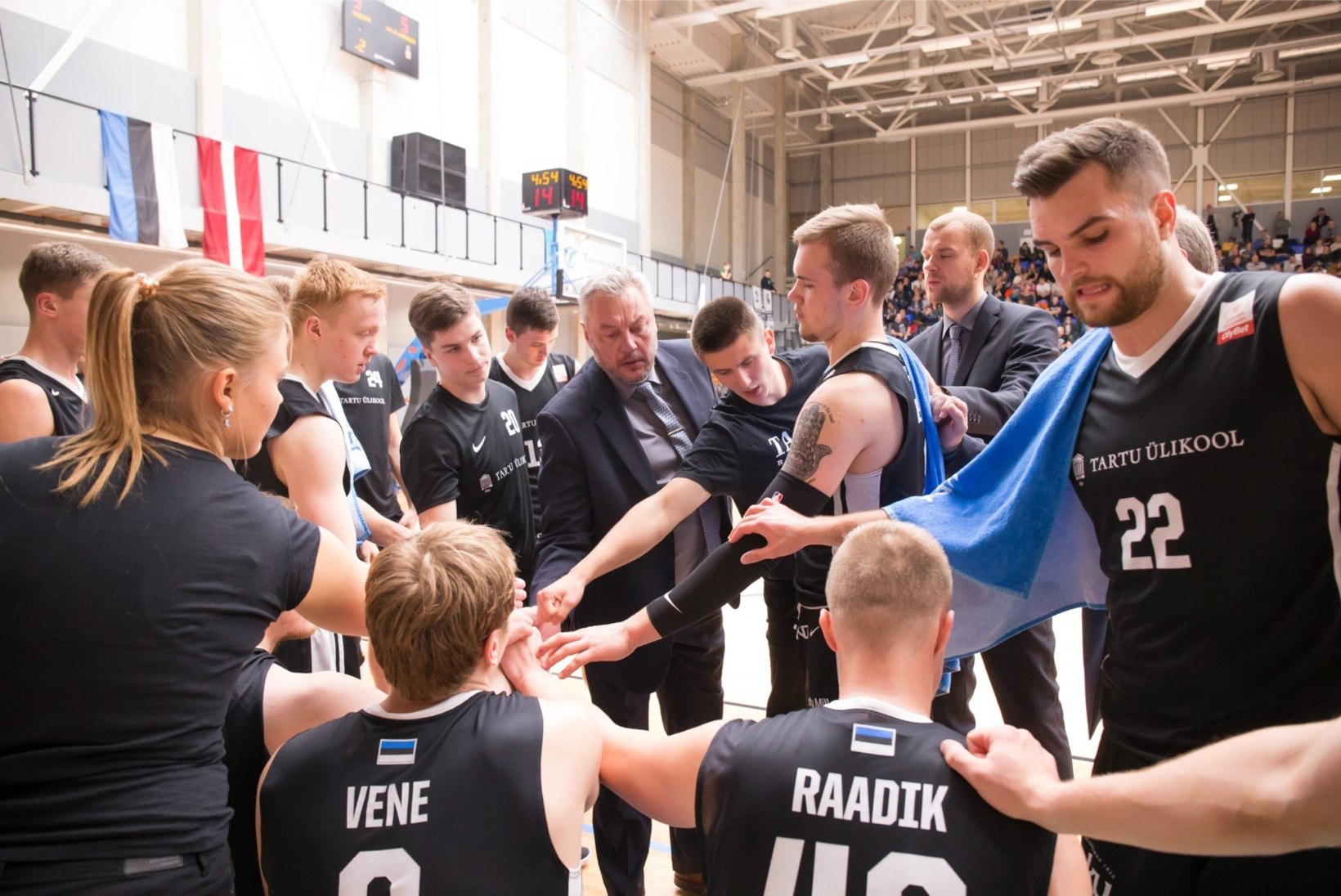 Tartu Ülikooli korvpallimeeskond naaseb Lätist kohustusliku võiduga
