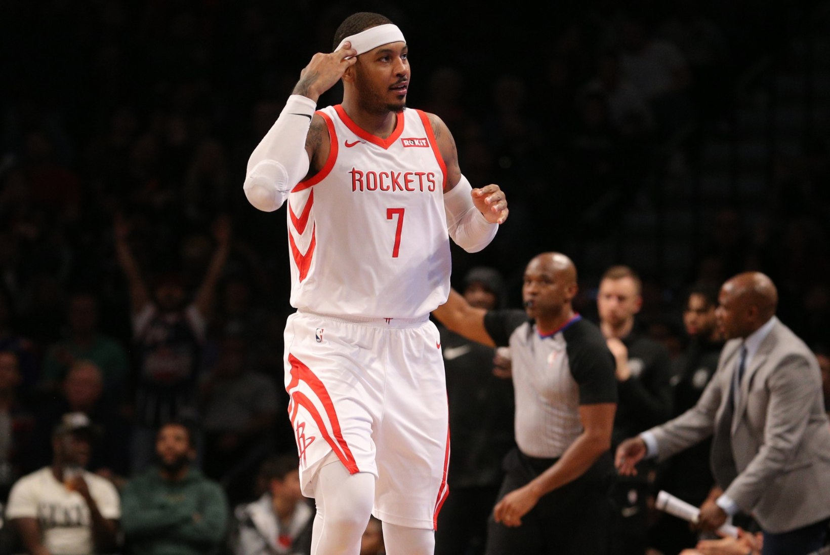 Tiimikaaslased on kindlad: Carmelo Anthony enam Rocketsis ei mängi