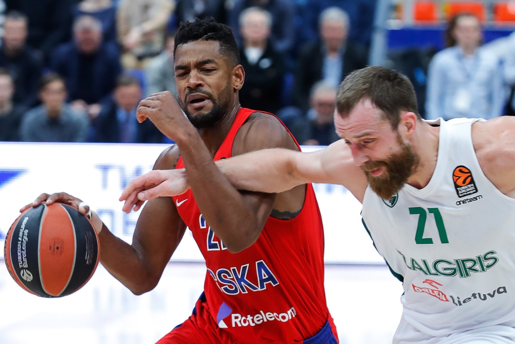 VALUS! Suuremat osa mängust juhtinud Žalgiris kaotas CSKA-le lisaajal